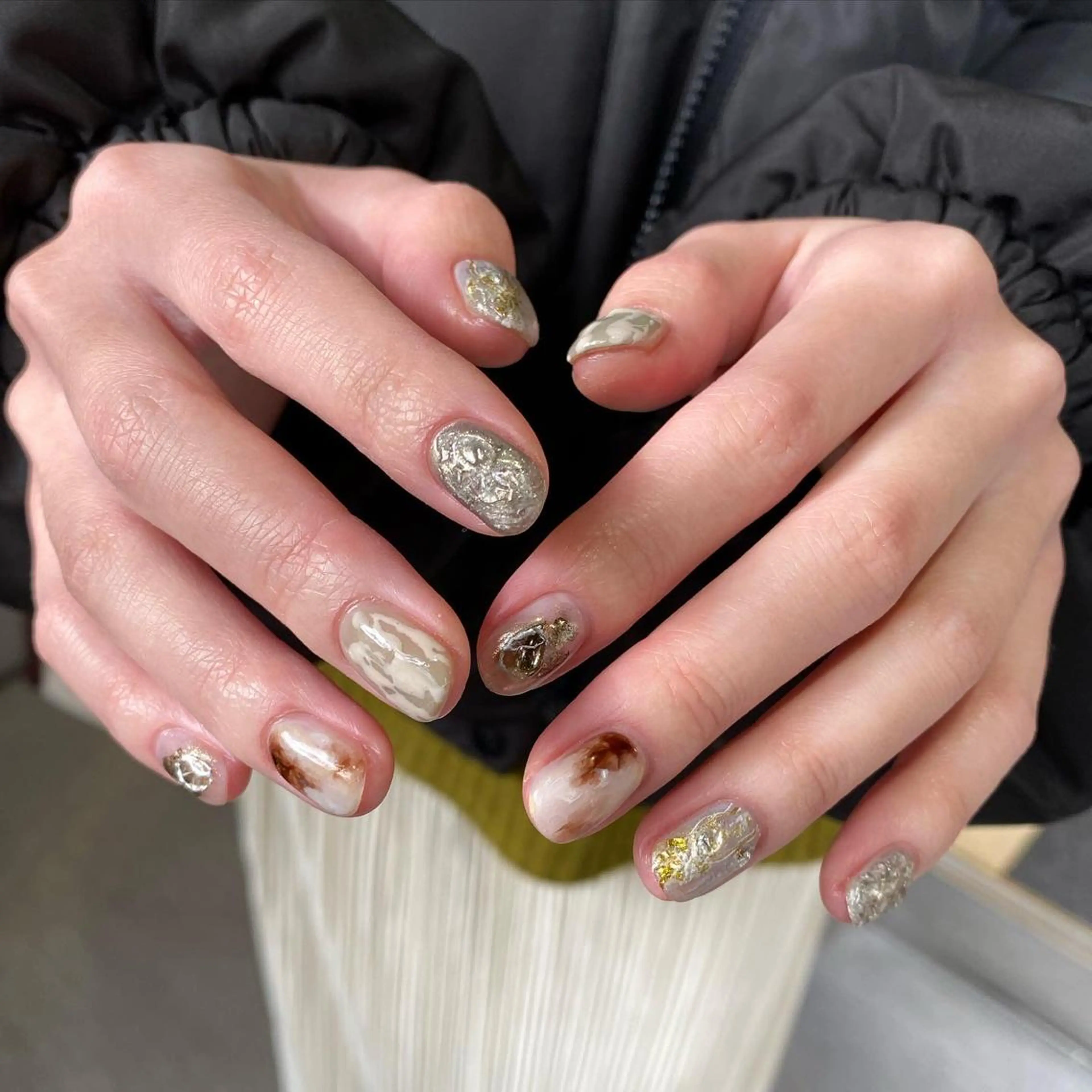 ネイル アートネイル ハンドネイル nable.所属・栗林 実莉のネイルデザイン