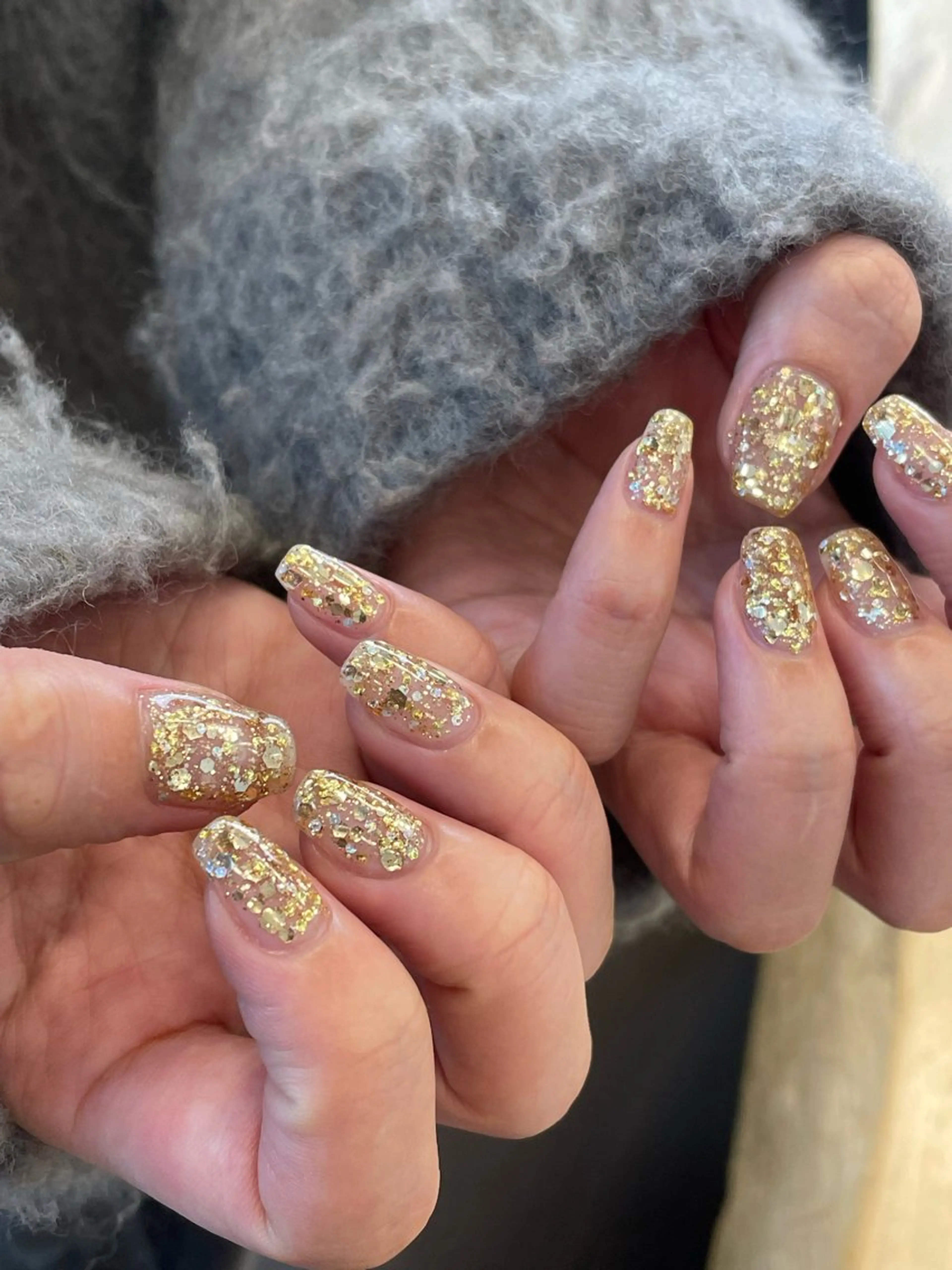 ネイル 🎀ボブ＋ハイトーン シュカ👶🏻のヘアスタイル