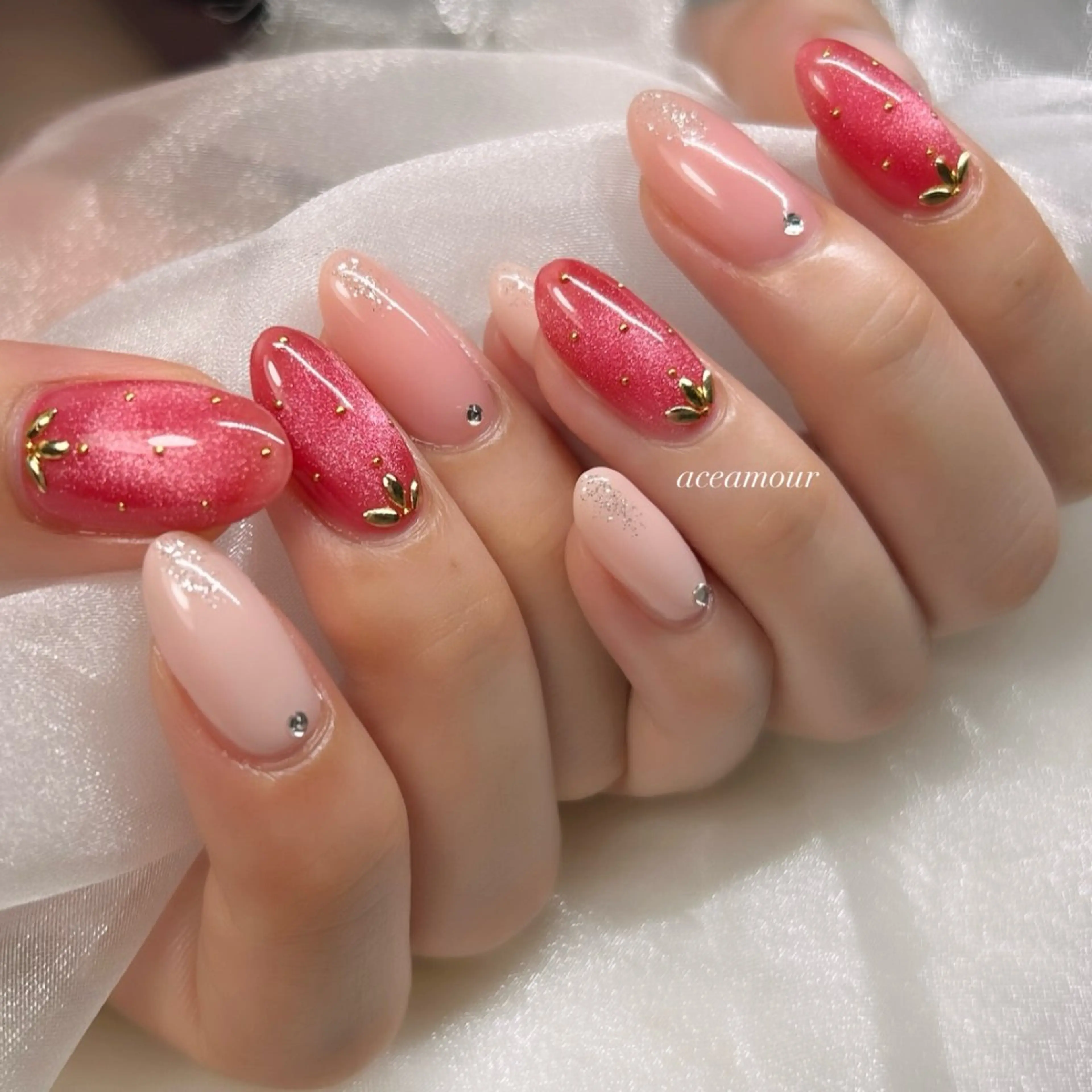 ネイル ハンドネイル ネイル/耳つぼ /新ホワイトニングのネイルデザイン