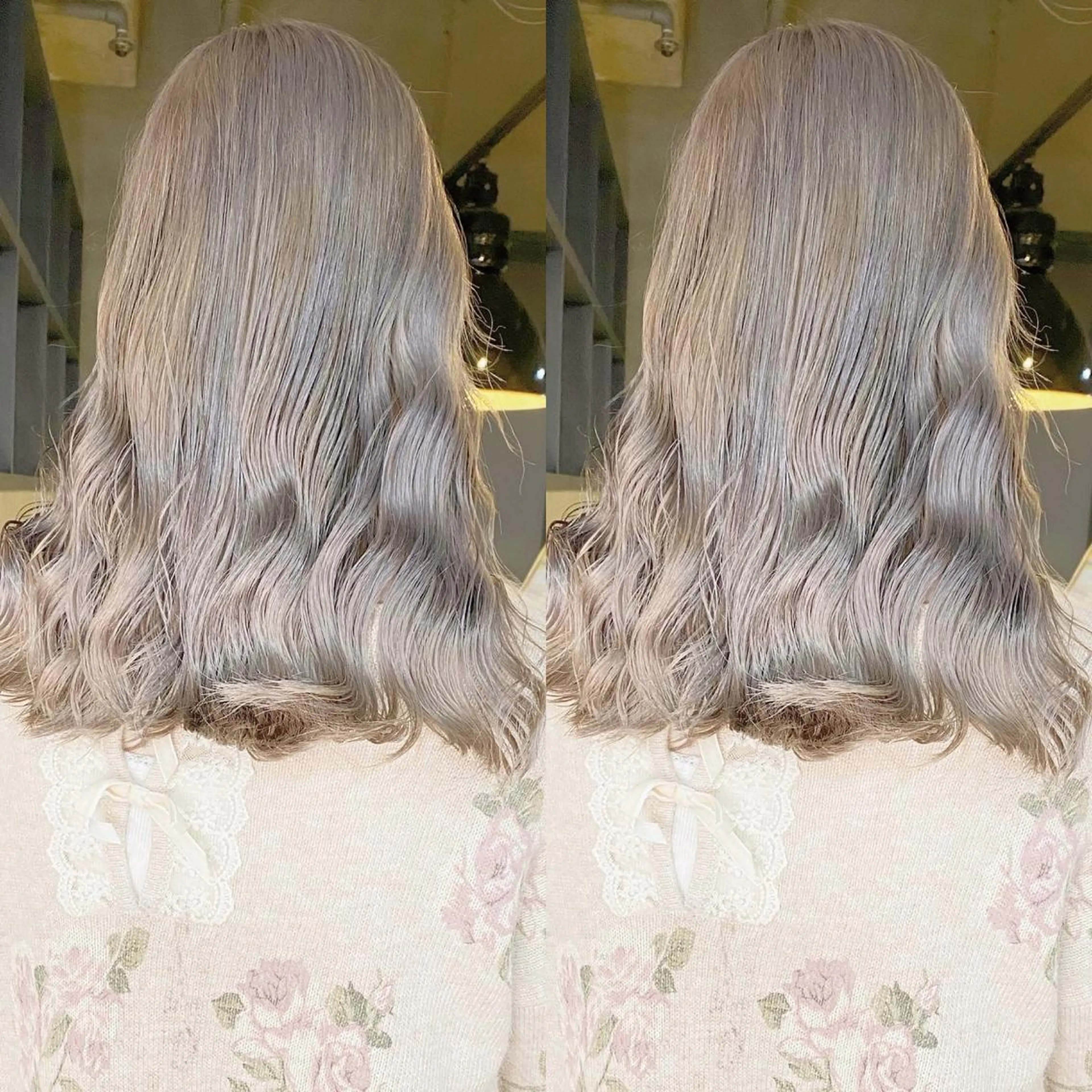 セミロング カラー ヘアカラー トリートメント yori SAPPORO所属・yoriダブルカラー 代表すがわらのヘアスタイル