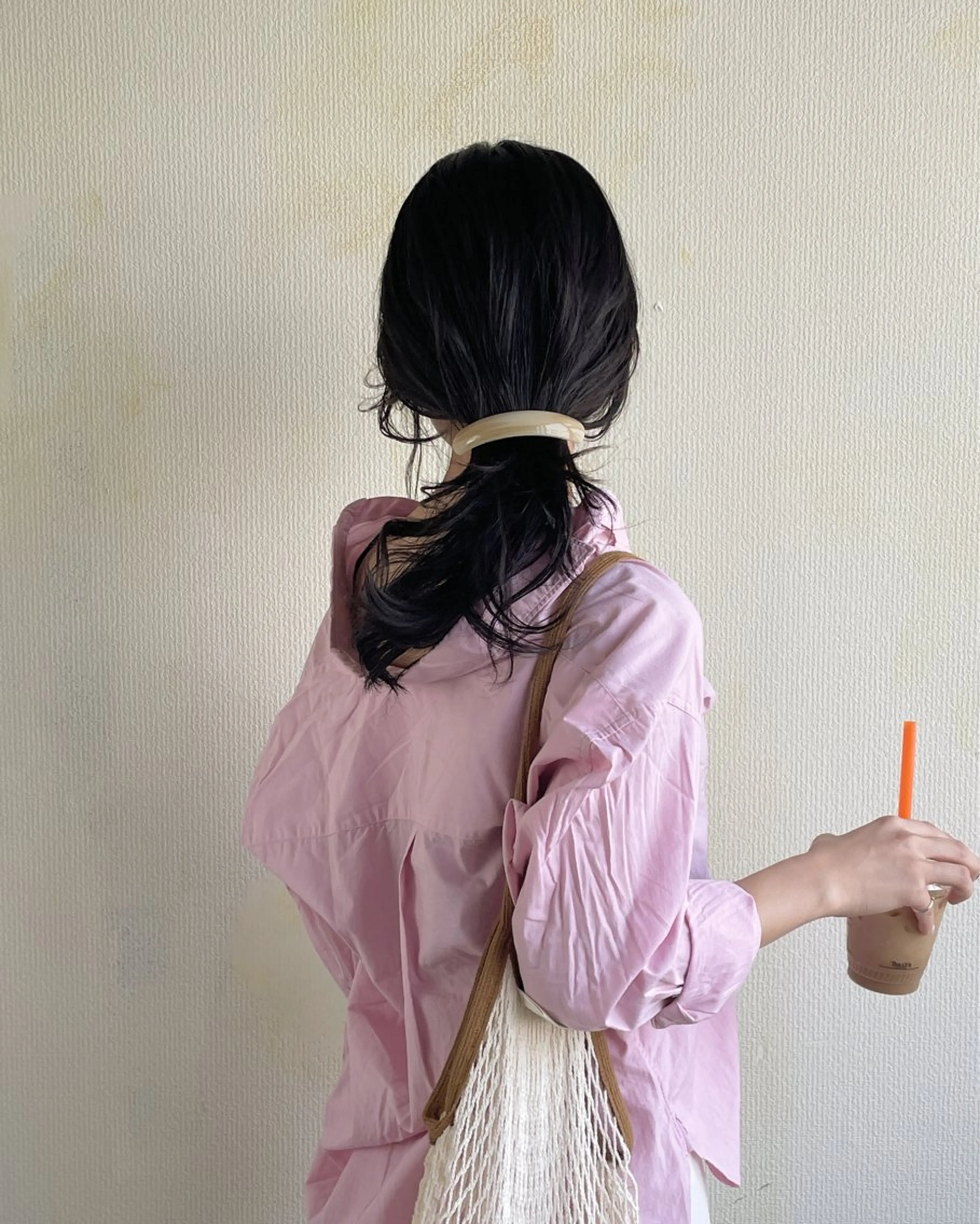 ロング 🍋透け感カラー🍃 オリーブ🍐Kahoのヘアスタイル