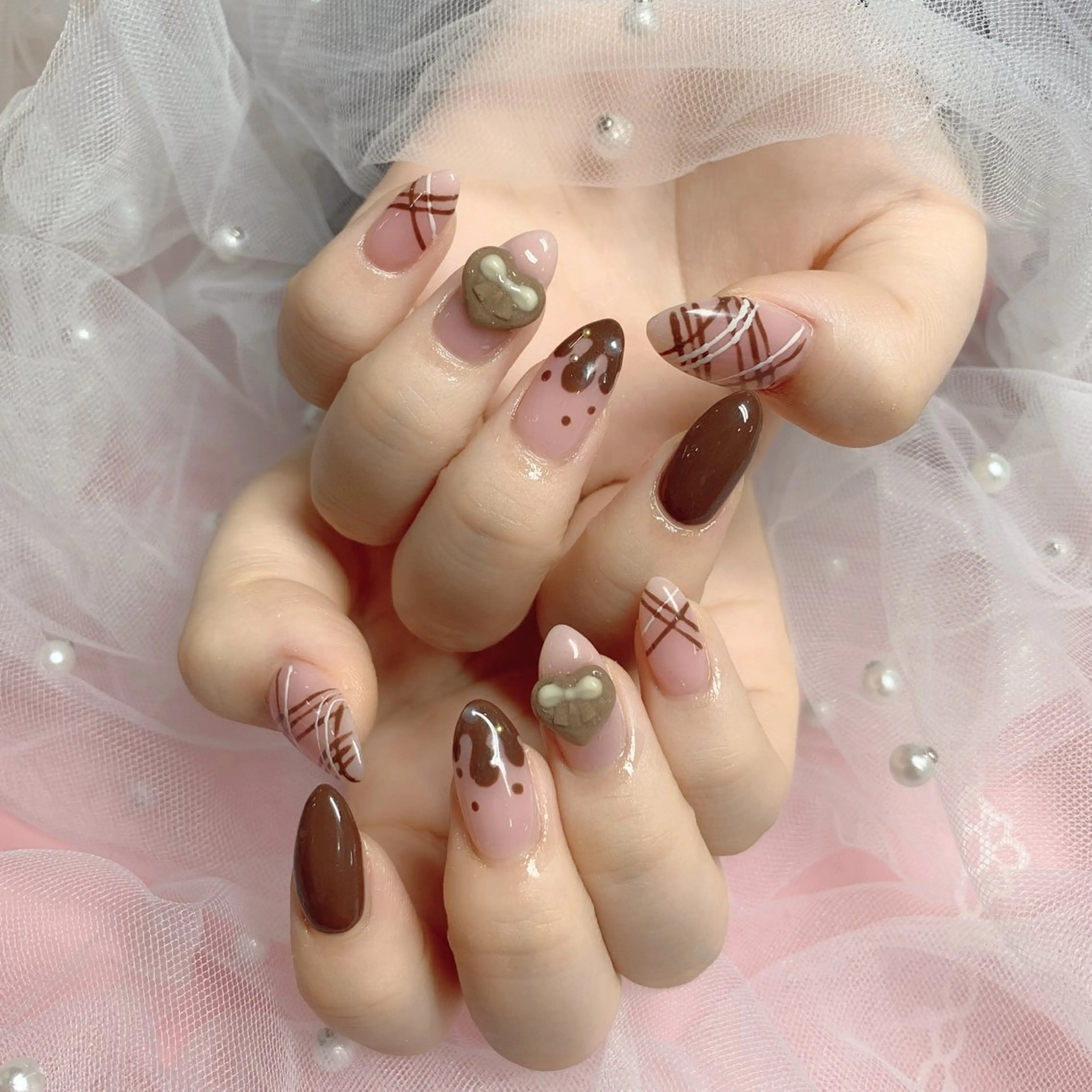 ネイル ハンドネイル 💅ネイルハウス🏡 🎀TOMO🎀のネイルデザイン