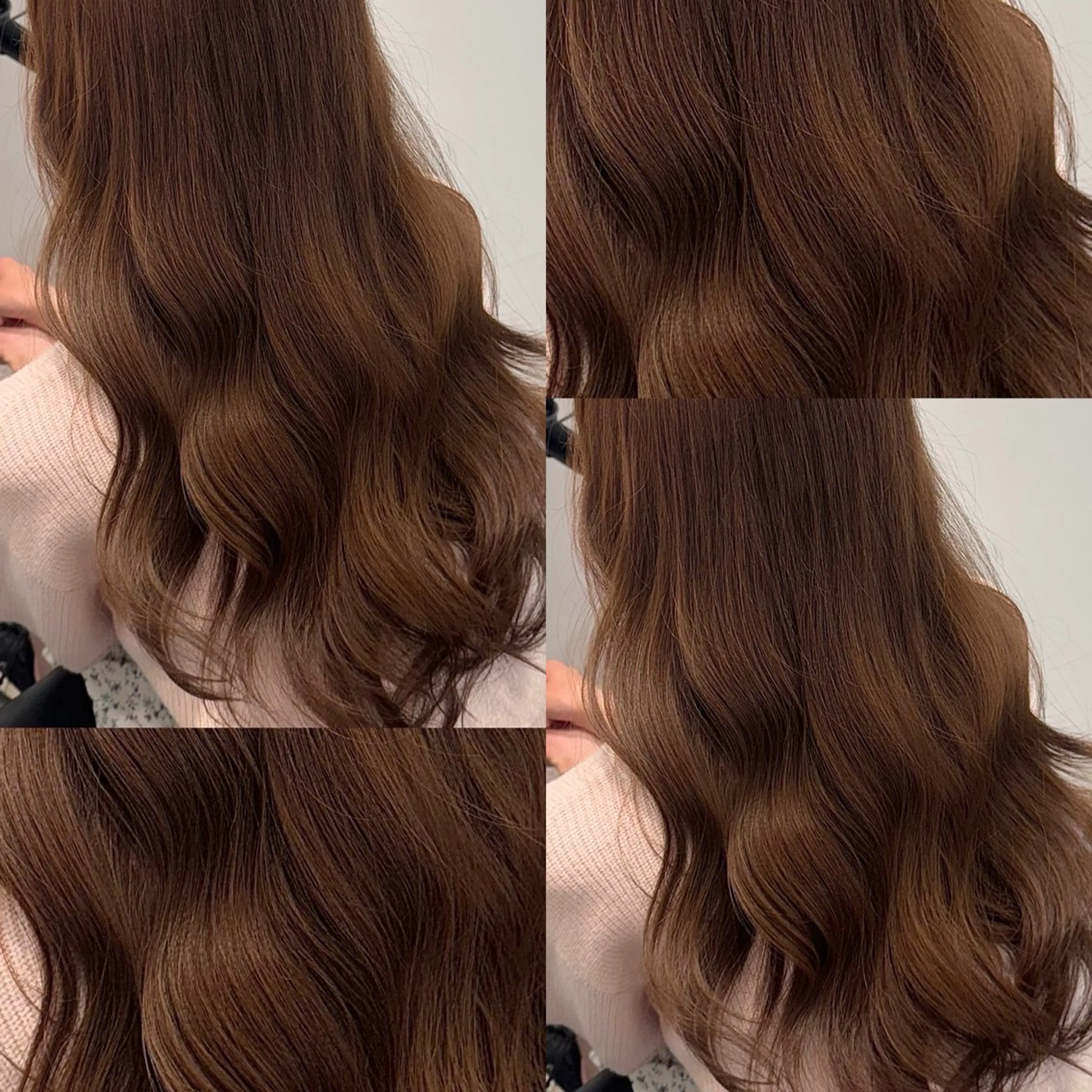 ロング ヘアカラー トリートメント 🌟透明感カラー 🌟松岡勇輝のヘアスタイル