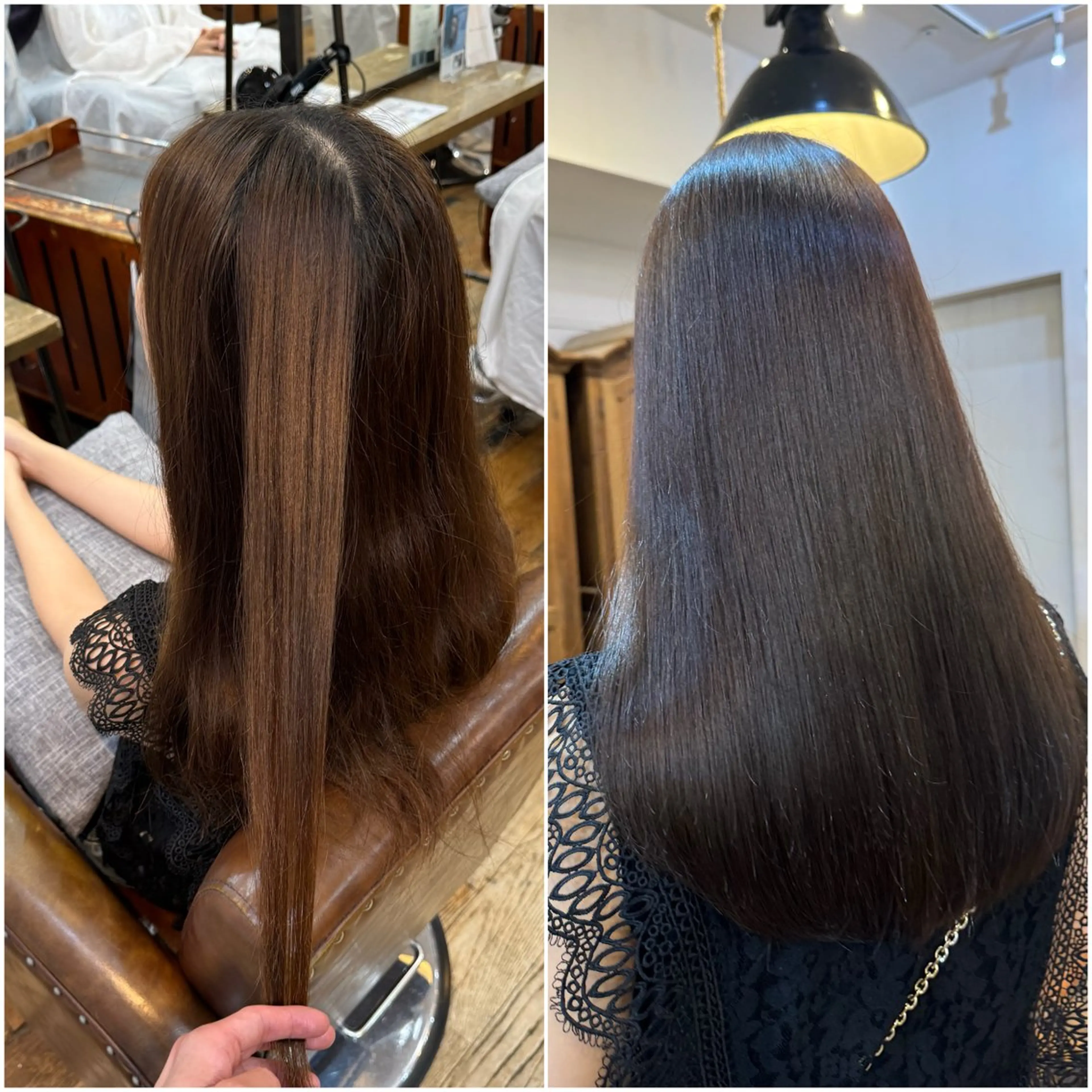 セミロング カラー 🐋湊 ゆうき 🫧のヘアスタイル