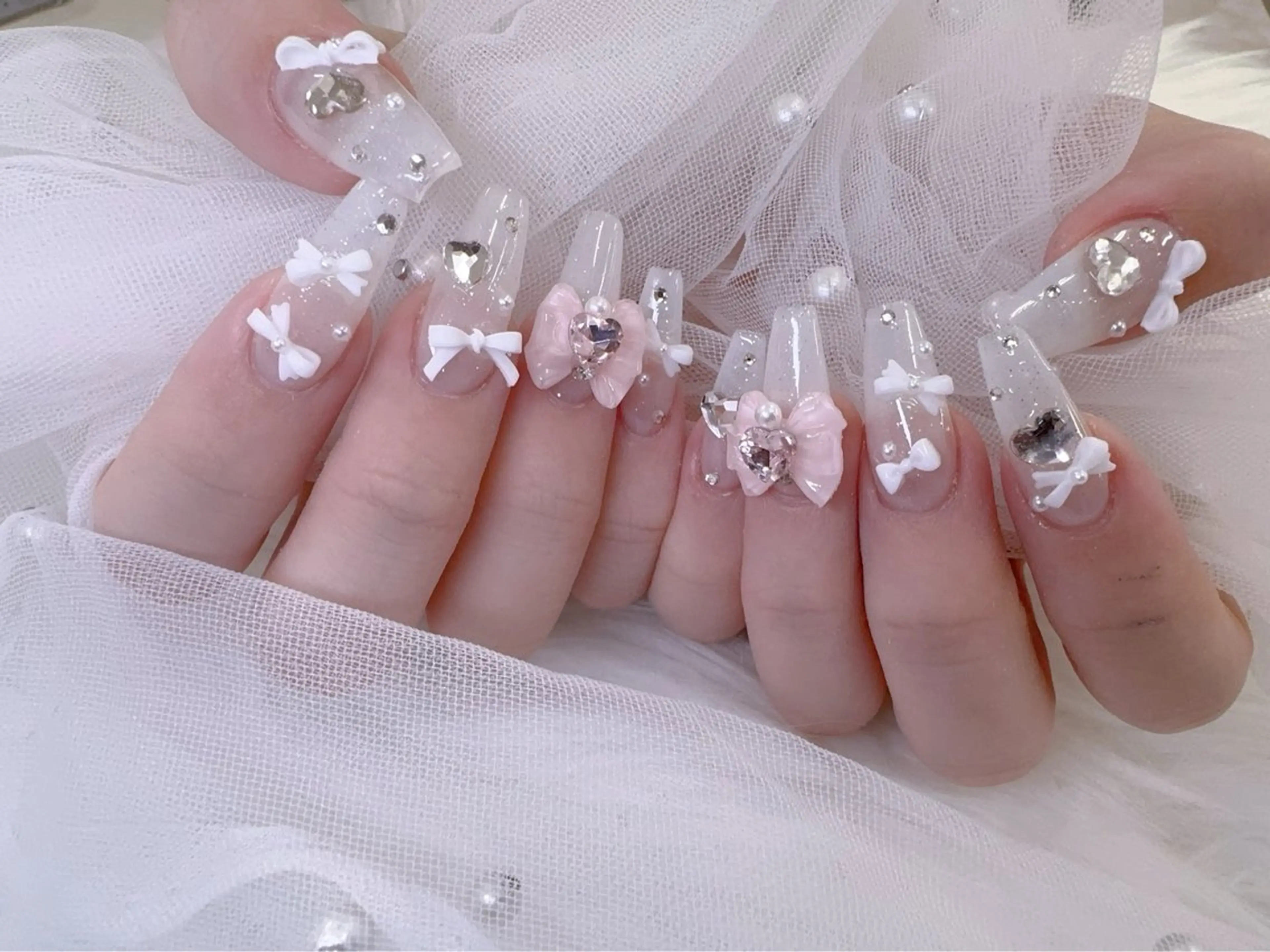 ネイル U・mi nail salon【長さ出し/パラジェル/持ち込み/定額ネイル/学割U24】所属・Uminail ゆうゆうのネイルデザイン