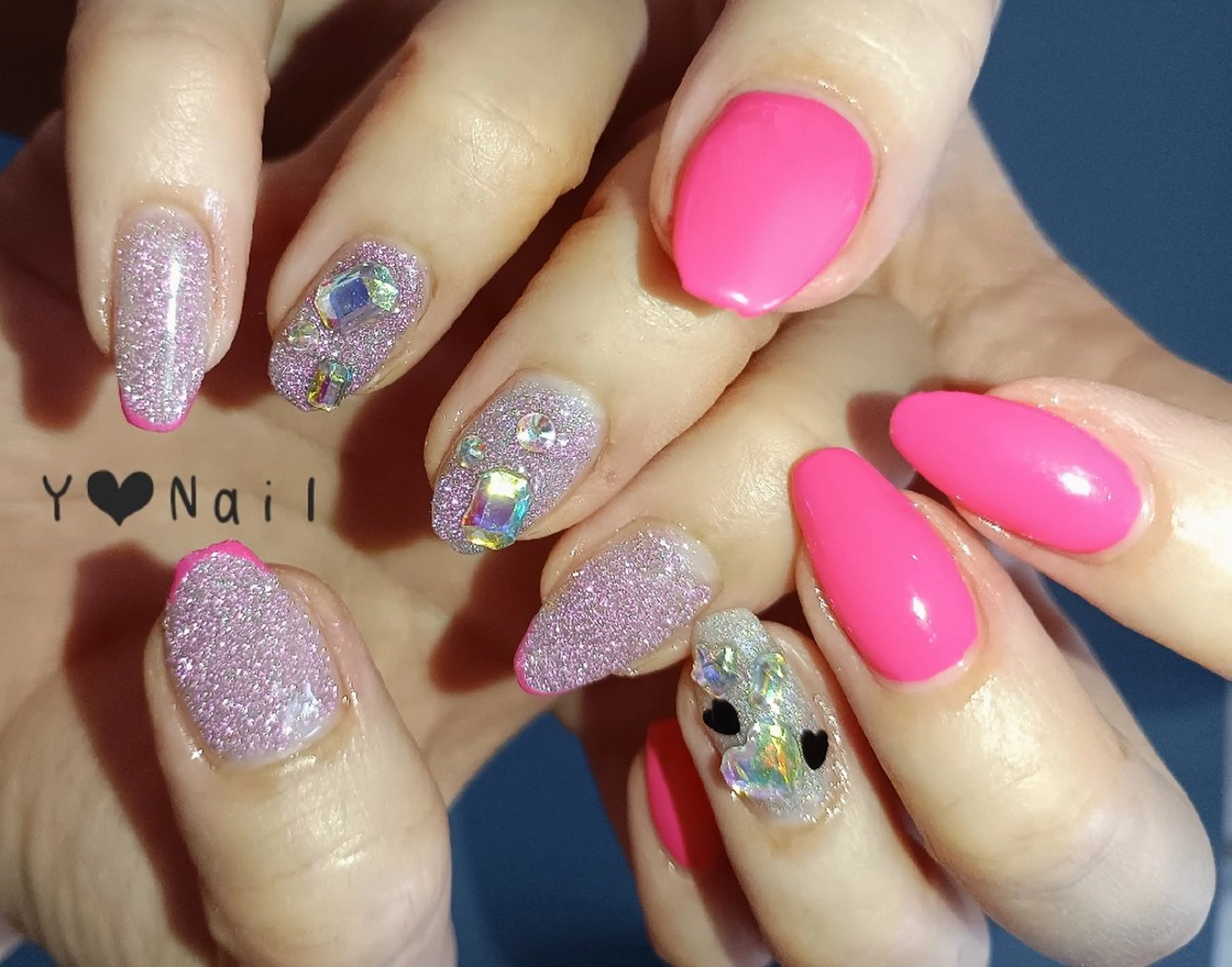 ネイル フラッシュネイル 中島 泰子のネイルデザイン