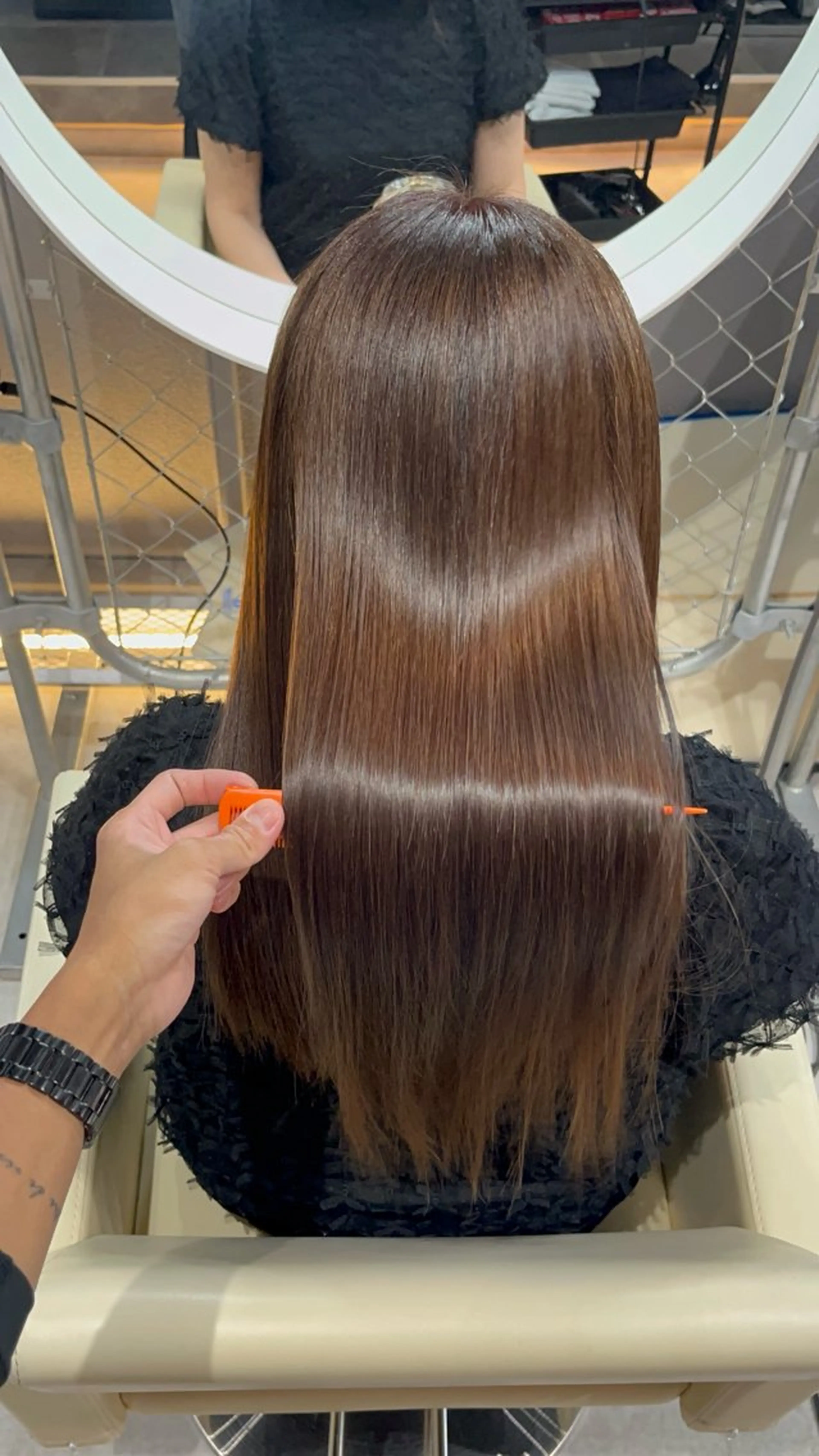 ロング 縮毛矯正 トリートメント CoCooN TAKUMAのヘアスタイル