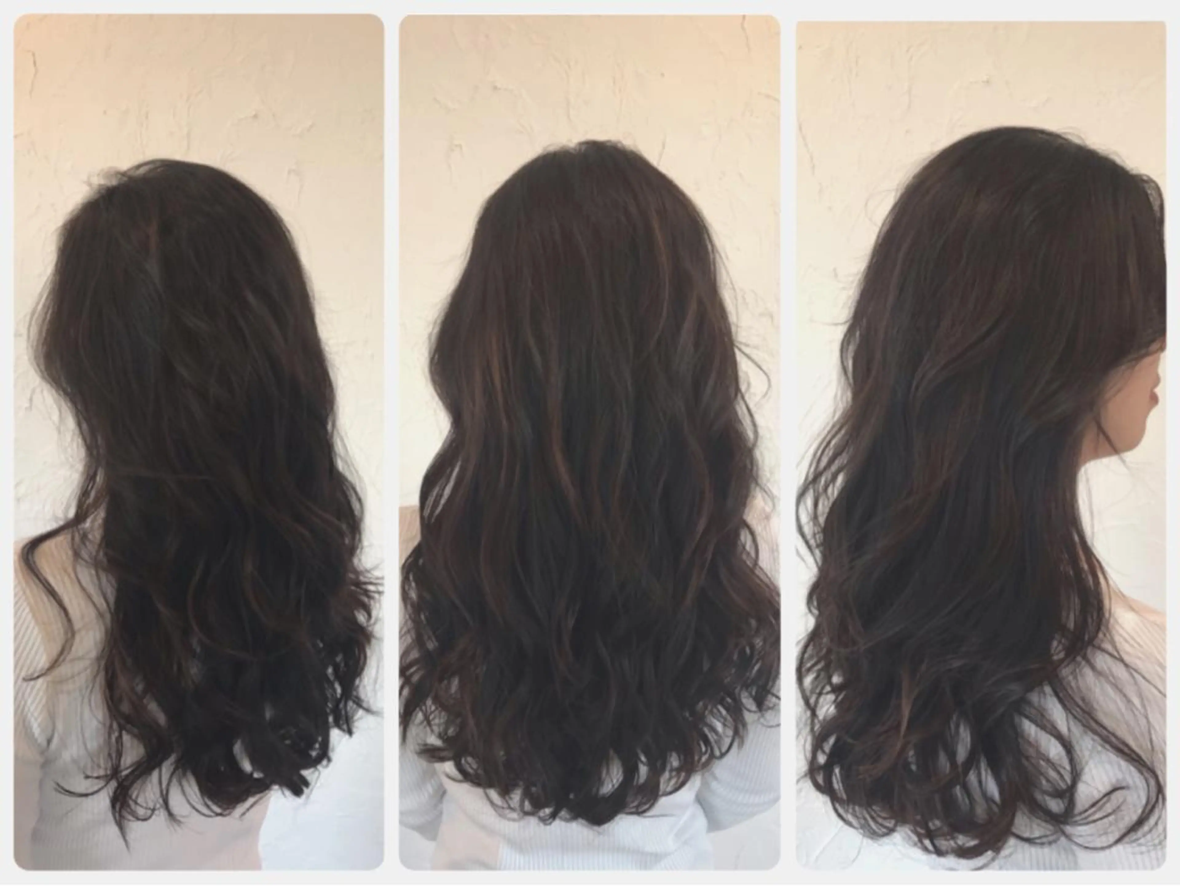 ロング カラー パーマ ヘアアレンジ メンズ 豊橋美容院 ソンリエのヘアスタイル