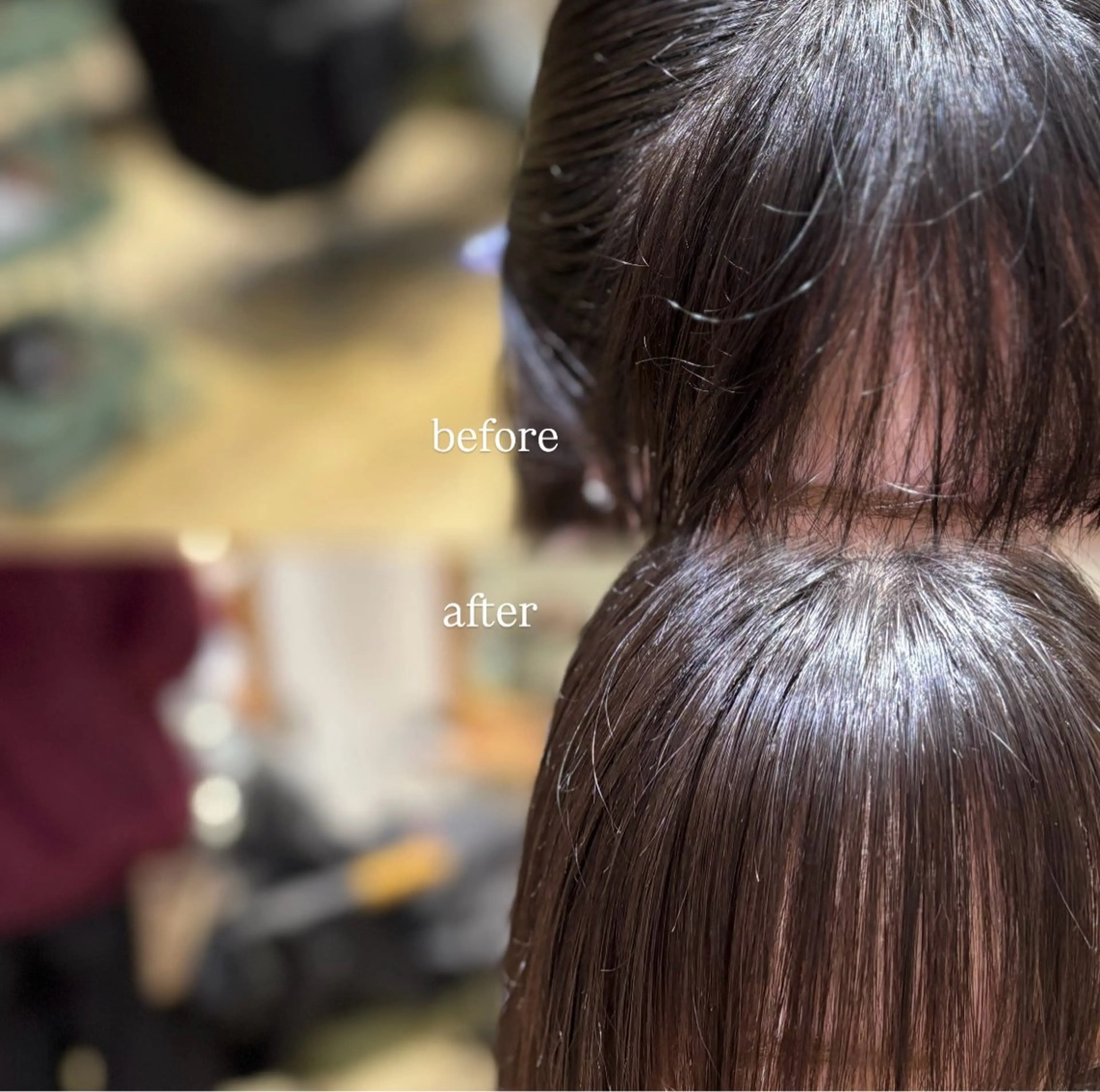 前髪縮毛矯正➕前髪カット✂️の写真