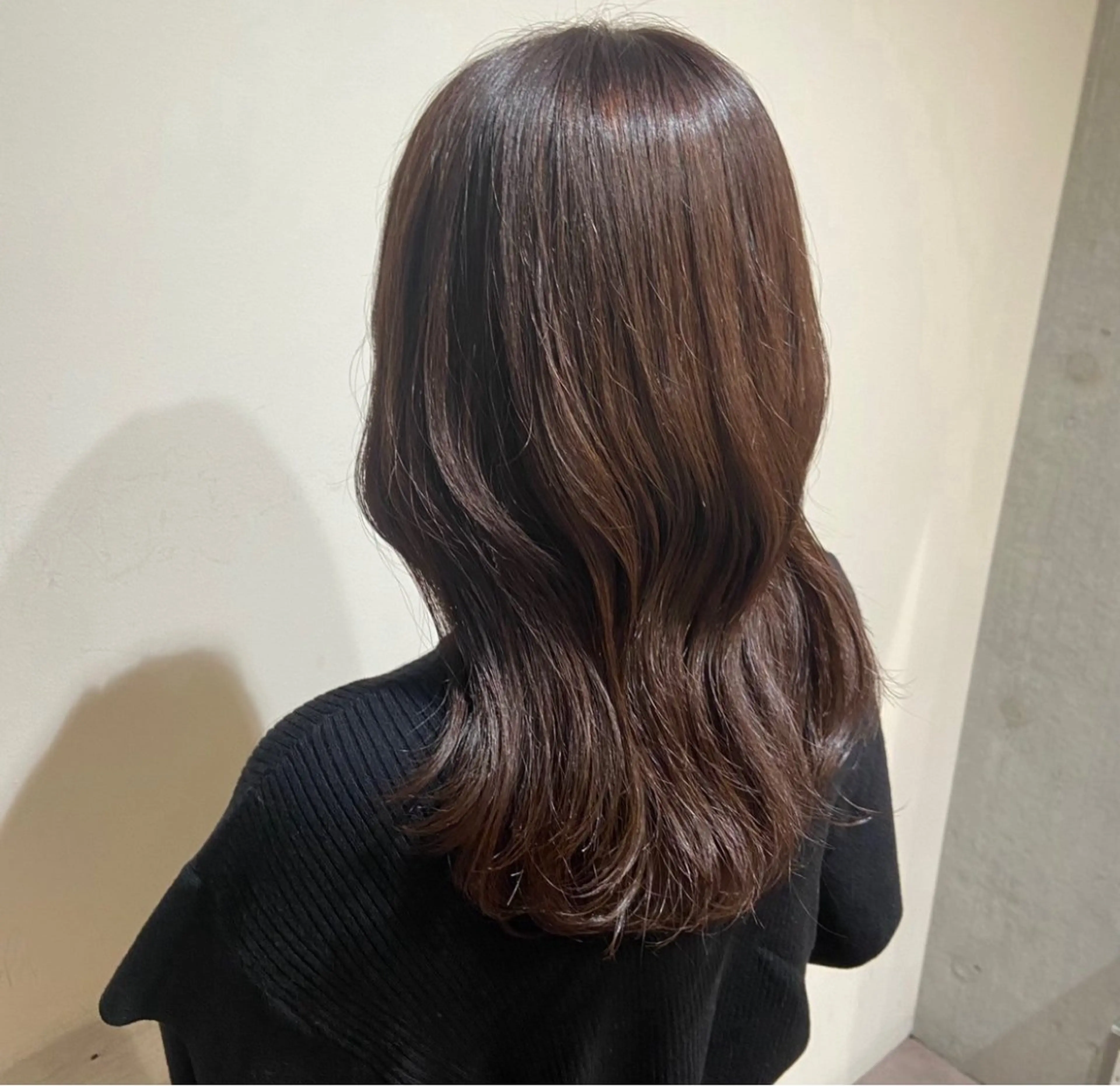 ロング カラー アッシュ ブラウンカラー 👒oikawa kaede🍃のヘアスタイル