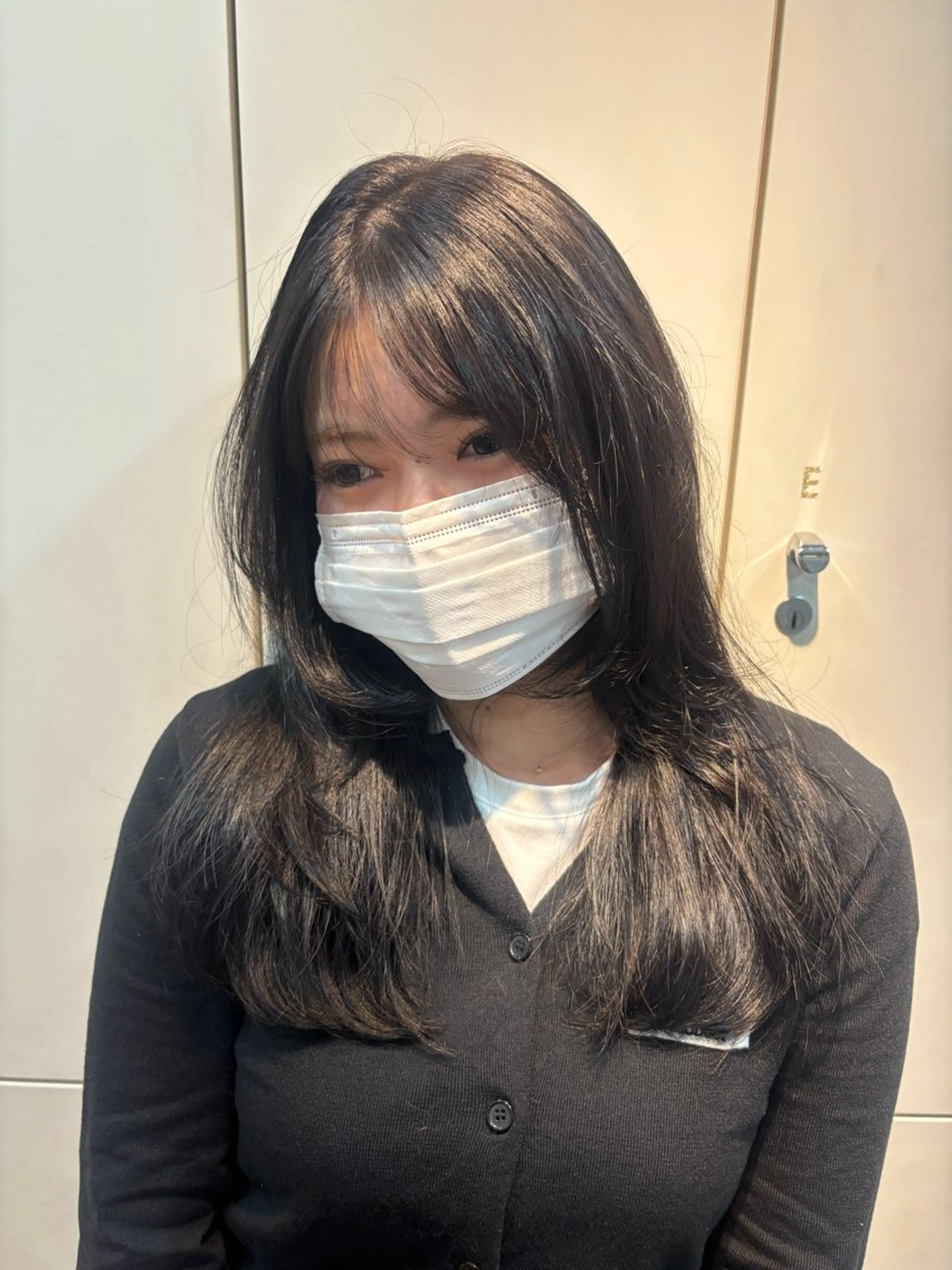 ロング カラー メンズ シールエクステ エクステ 羽エク指名No1✨️ シールエク🌙しぇるのヘアスタイル