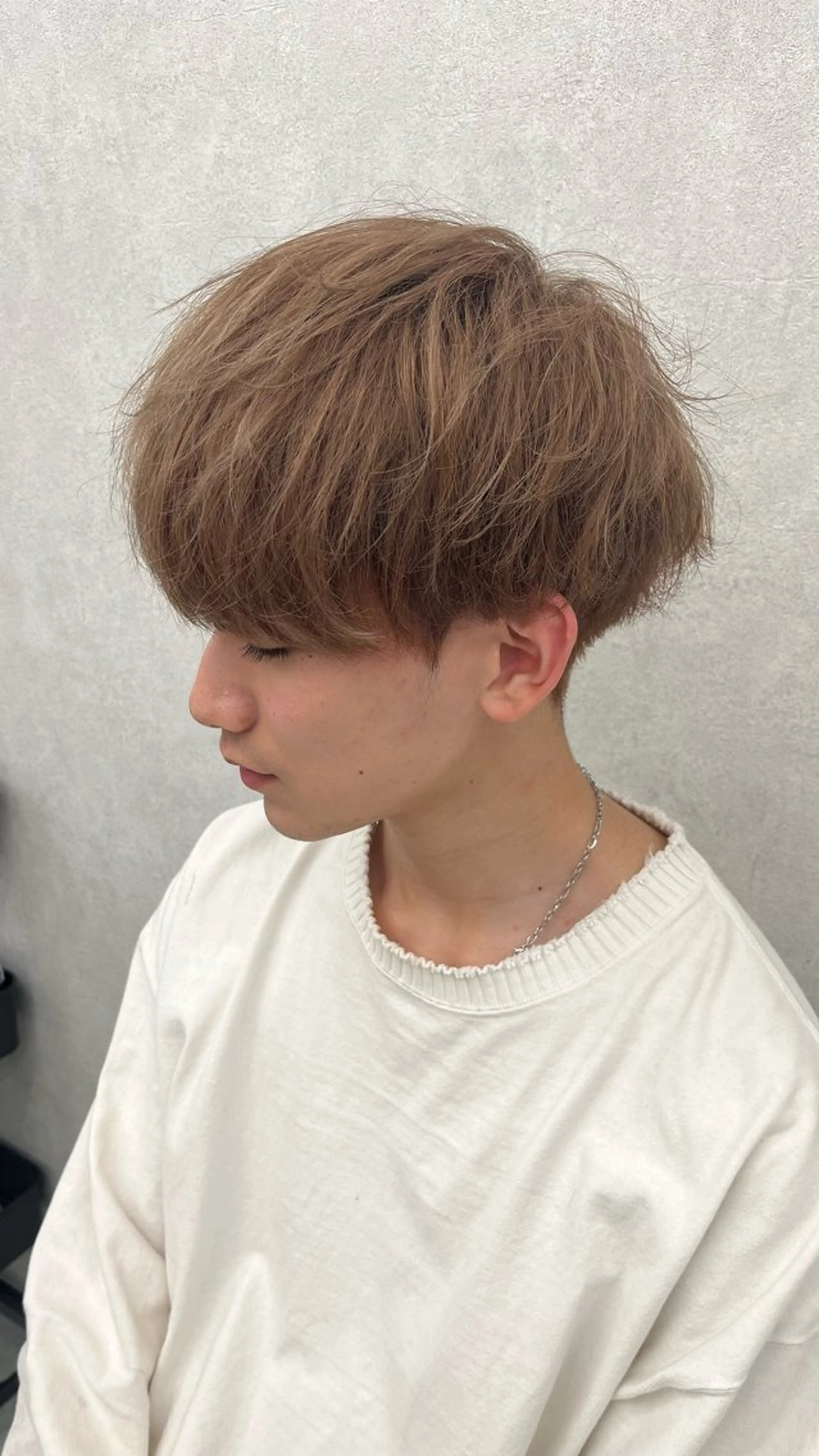 メンズ ヘアカラー 🫧エクステ/ハイ トーン/ℳ𝒶𝒾のヘアスタイル