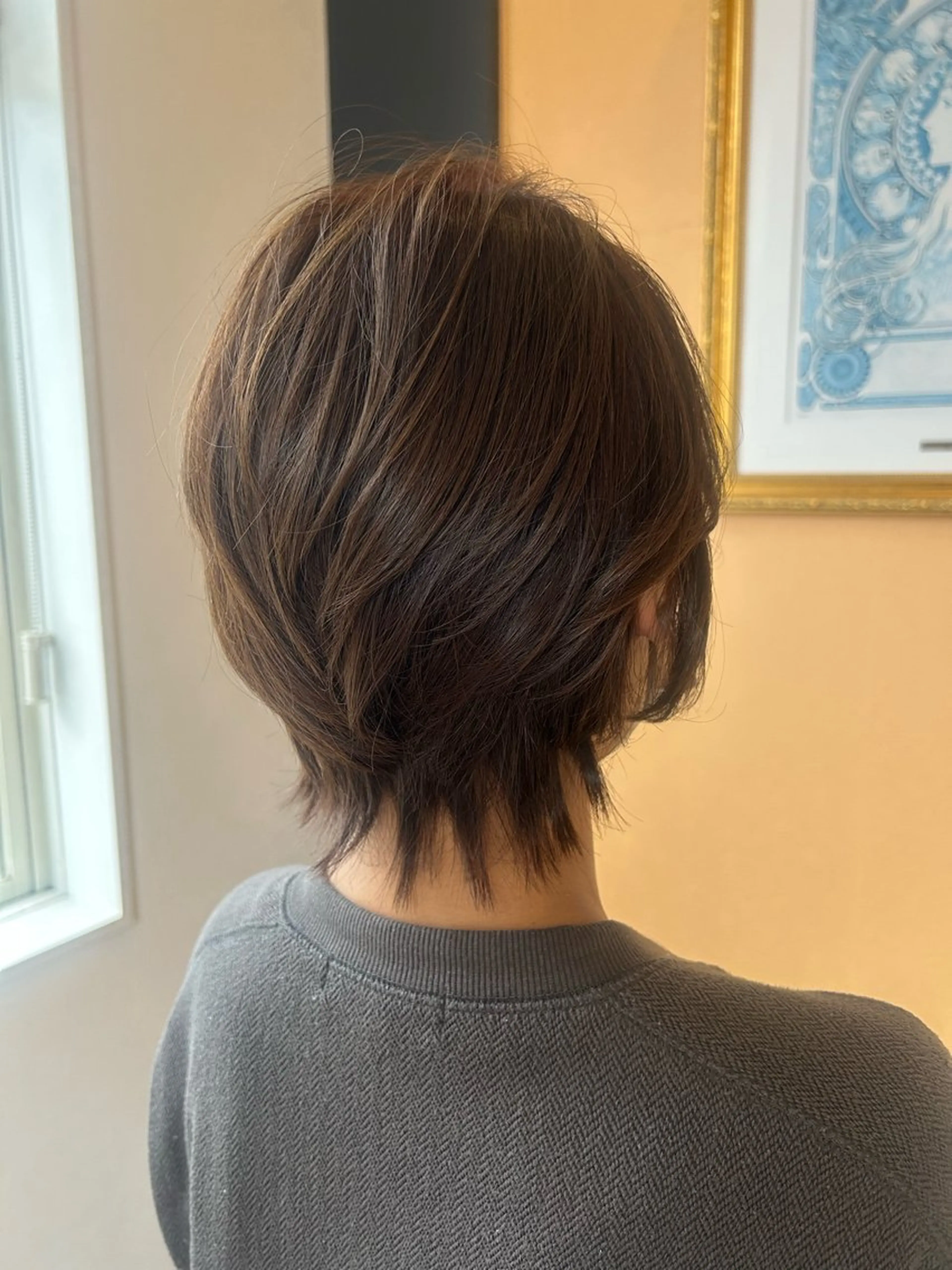 ショート カラー カット ヘアカラー トリートメント 畠中 望来のヘアスタイル