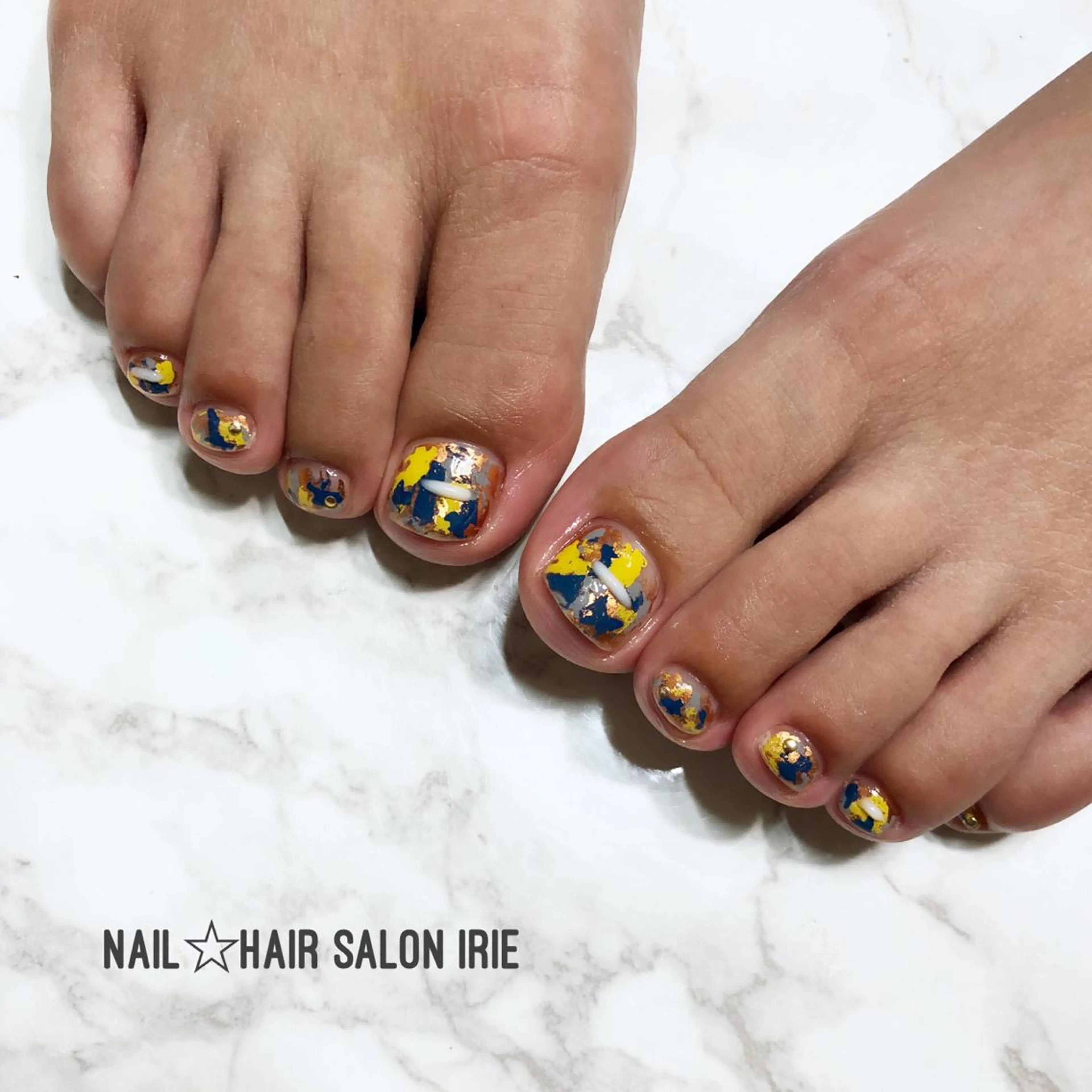 フットジェル★ゴージャスコース(アート2本以上)の写真