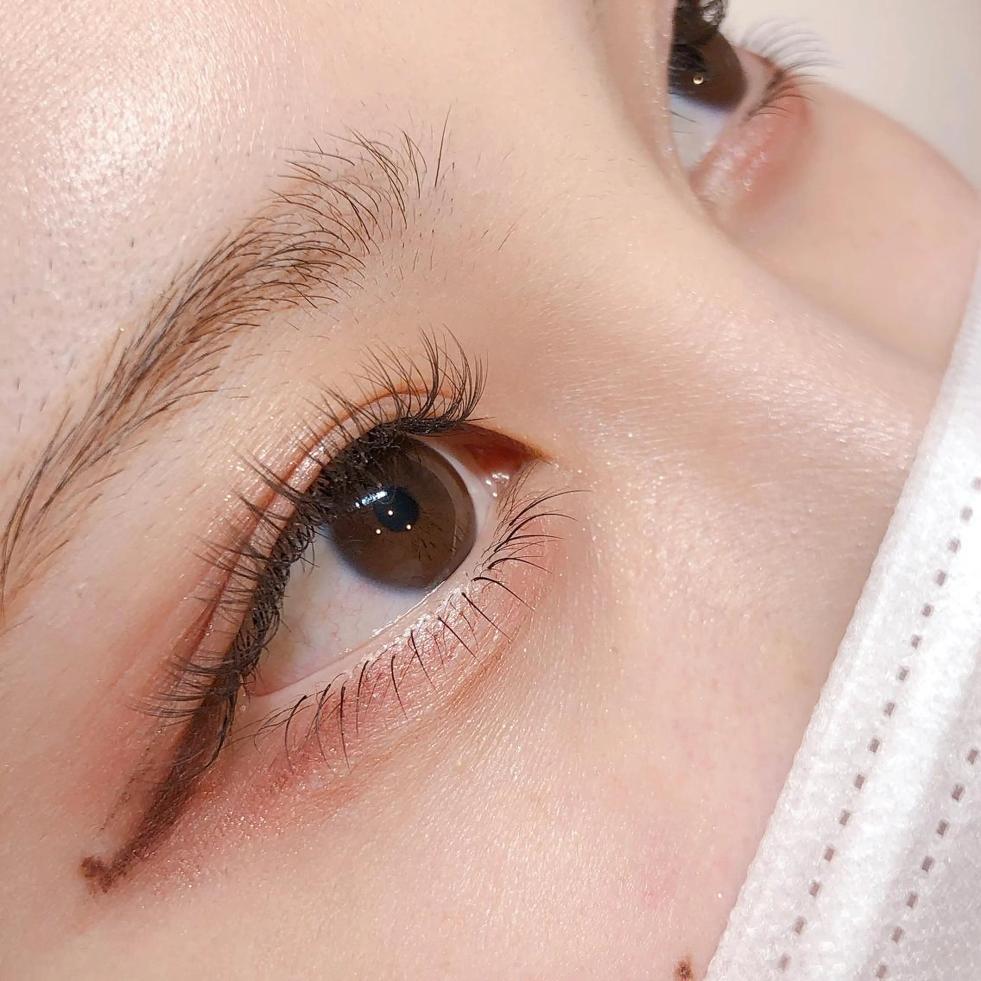 マツエク・マツパ 下まつげエクステ flat フラットのマツエク・マツパデザイン