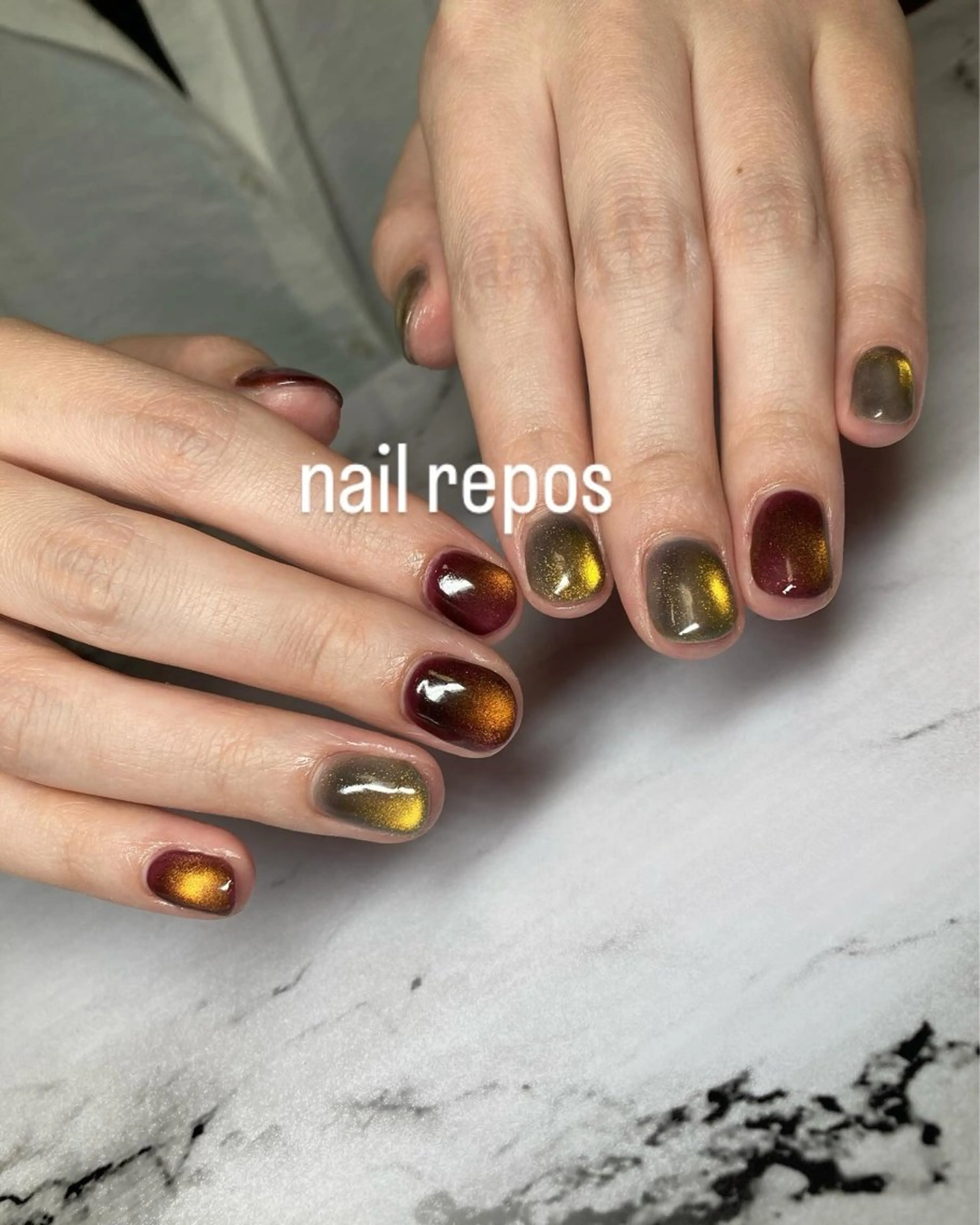 ネイル ハンドネイル neil reposのネイルデザイン