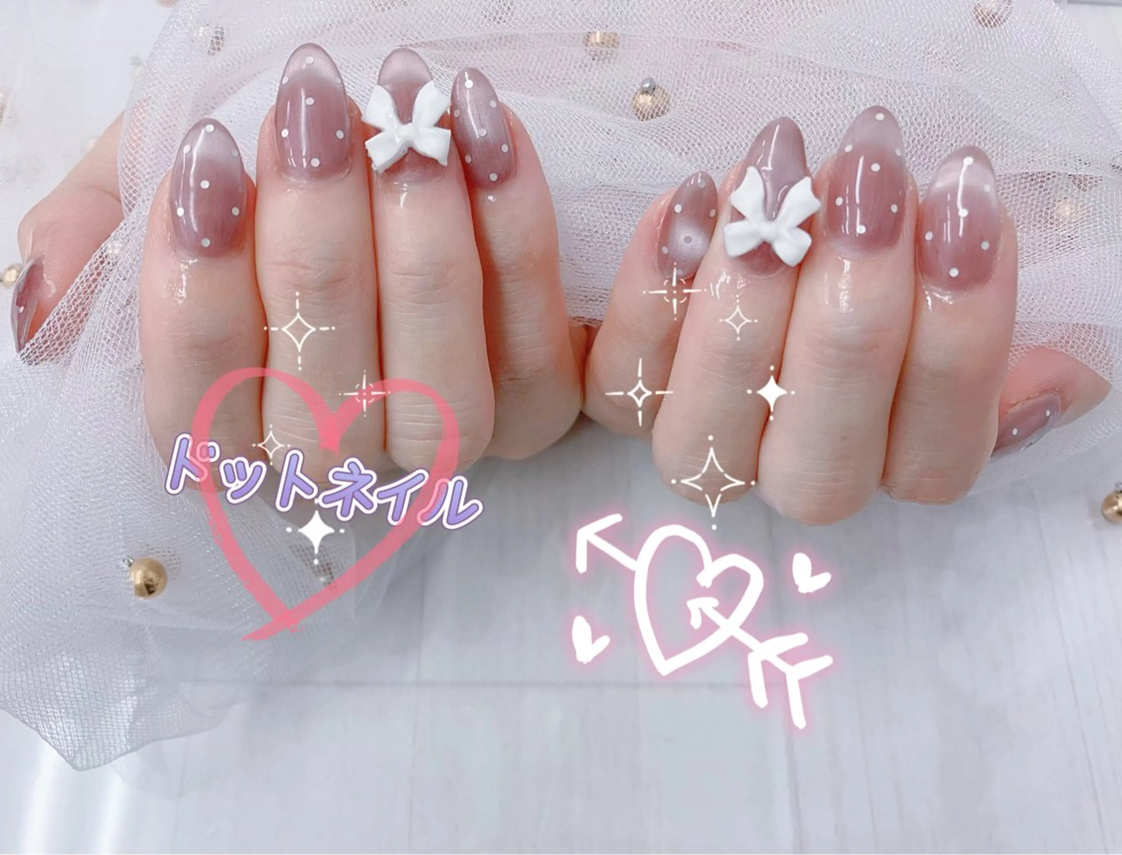 ネイル Pretty J （長さ出し専門店）のネイルデザイン