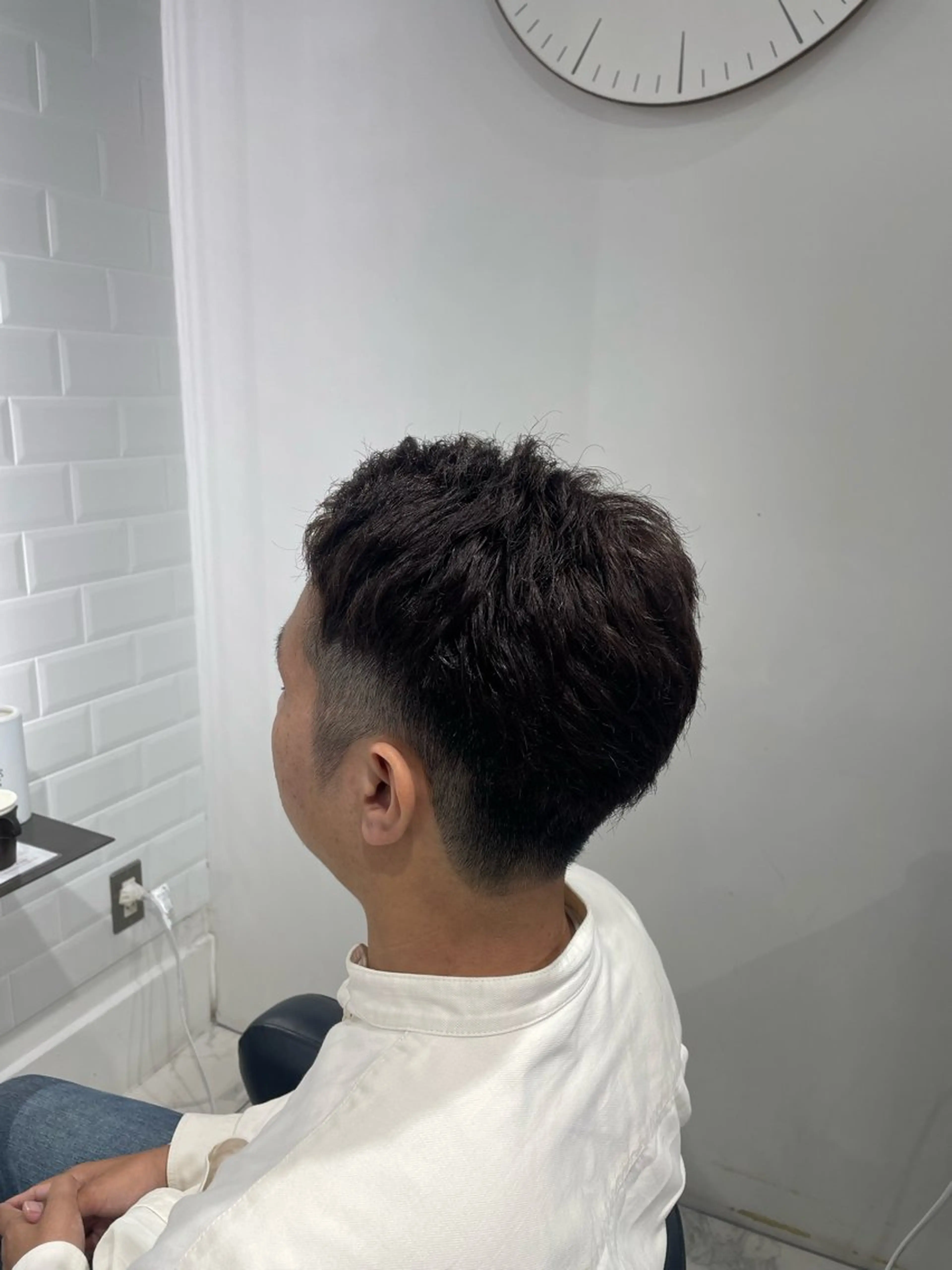メンズ カット パーマ トリートメント 🫧透明感カラー 🫧Aoiのヘアスタイル