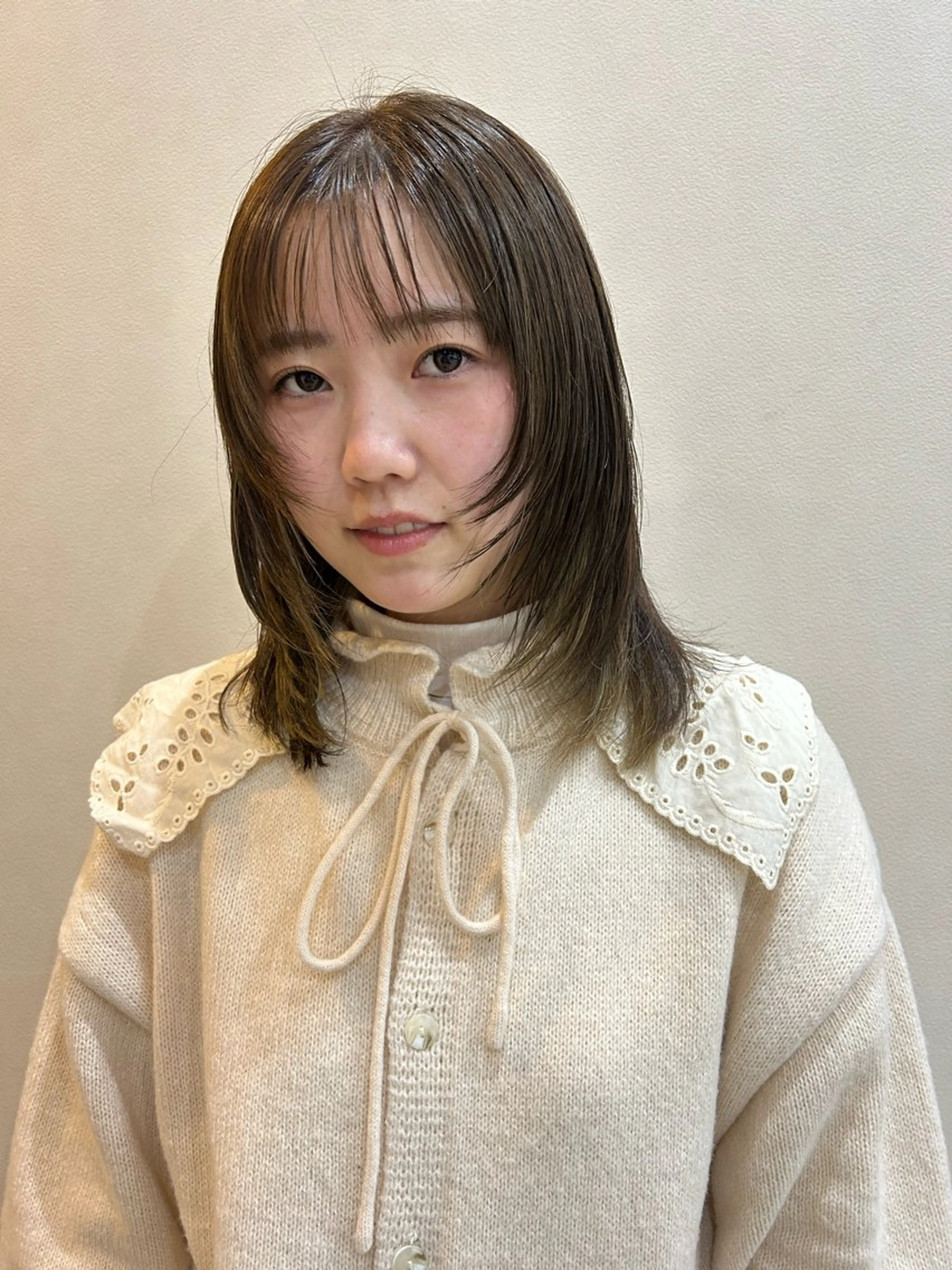 セミロング カラー ボブ/透明感カラー 🧸YUI❤️のヘアスタイル