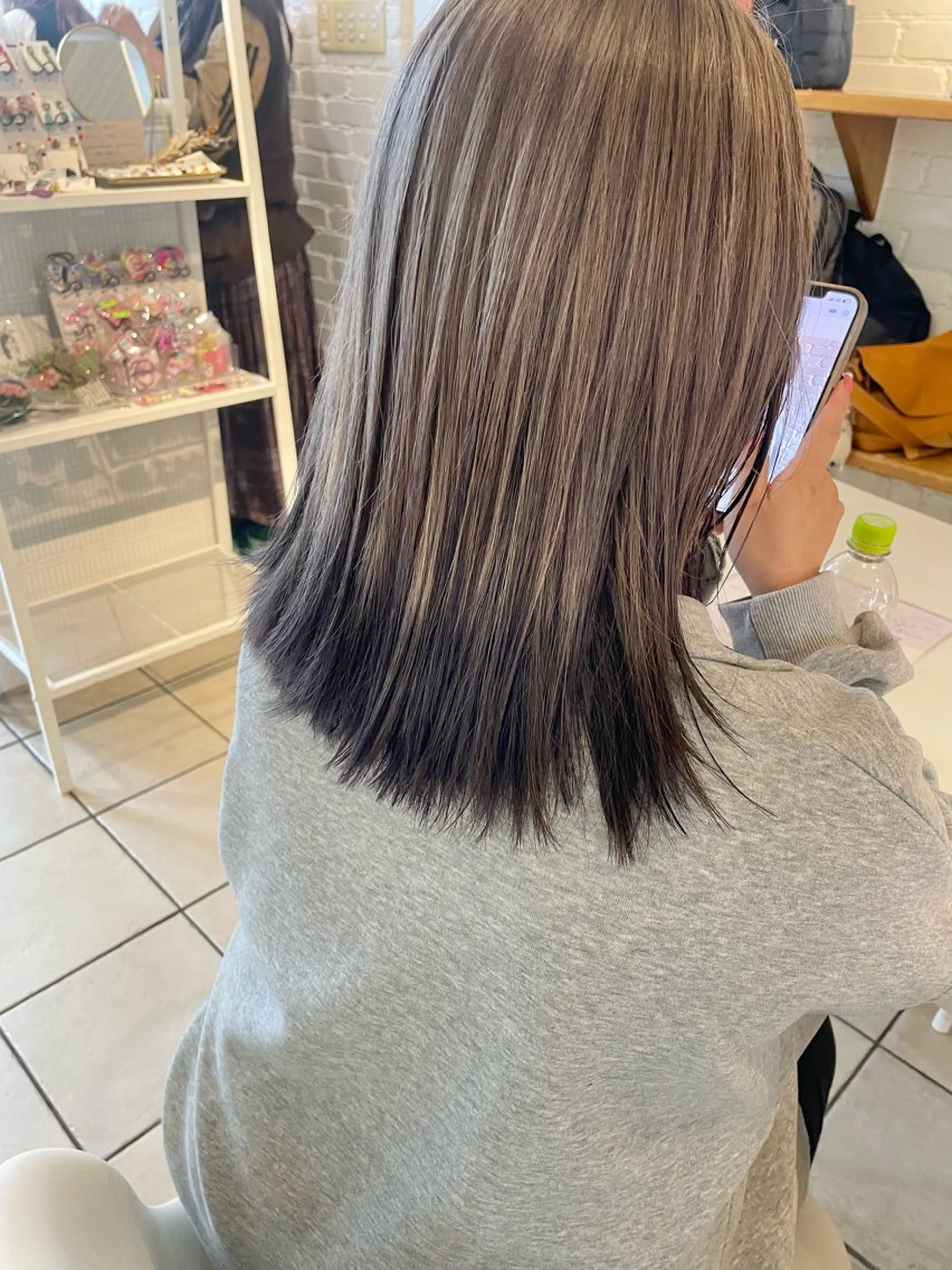 ミディアム 🌿透明感カラー 松本麻里奈🌼のヘアスタイル