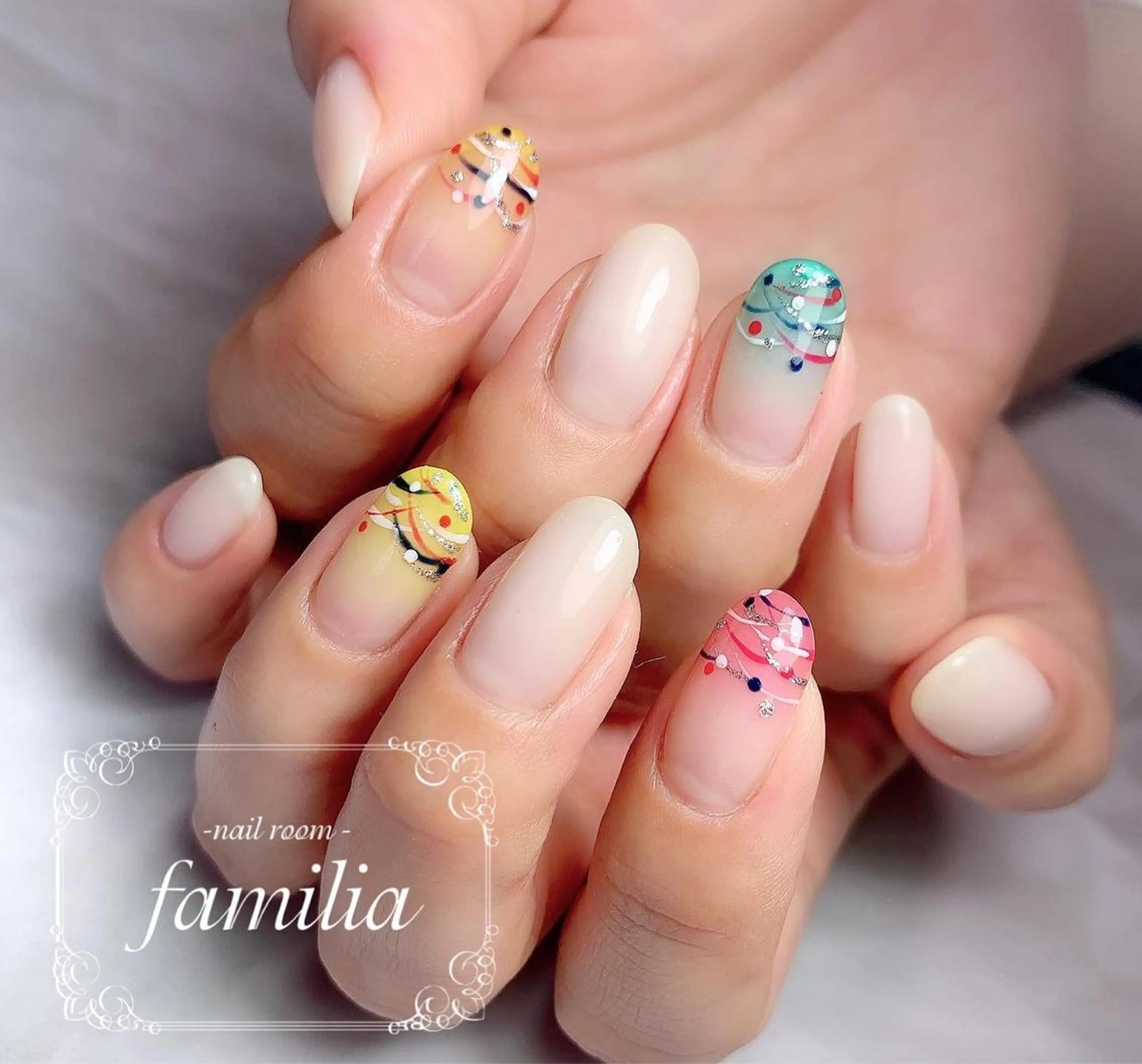 ネイル アートネイル ハンドネイル -nailroom- familiaのネイルデザイン