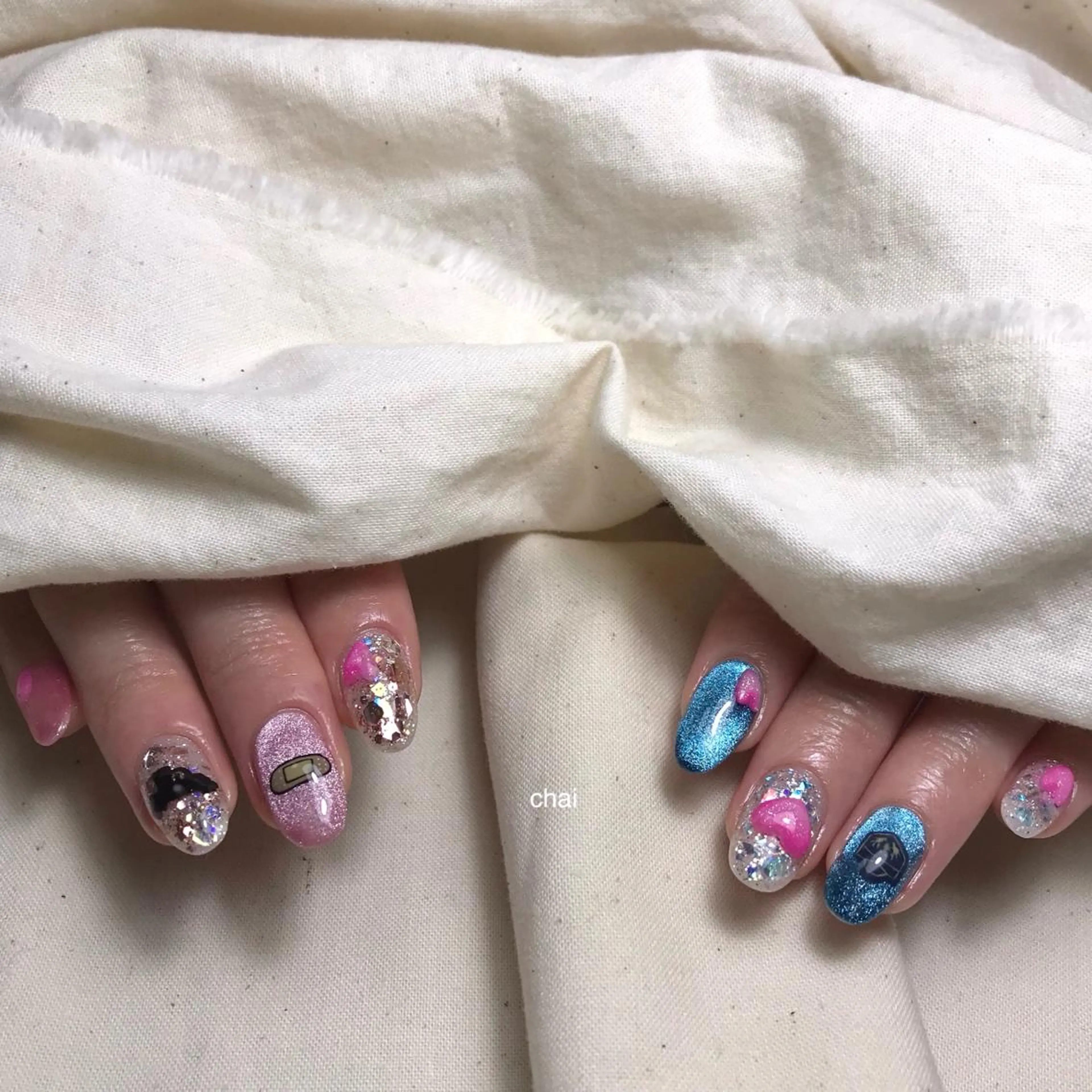 ネイル アートネイル ハンドネイル 💅chainail _aiのネイルデザイン