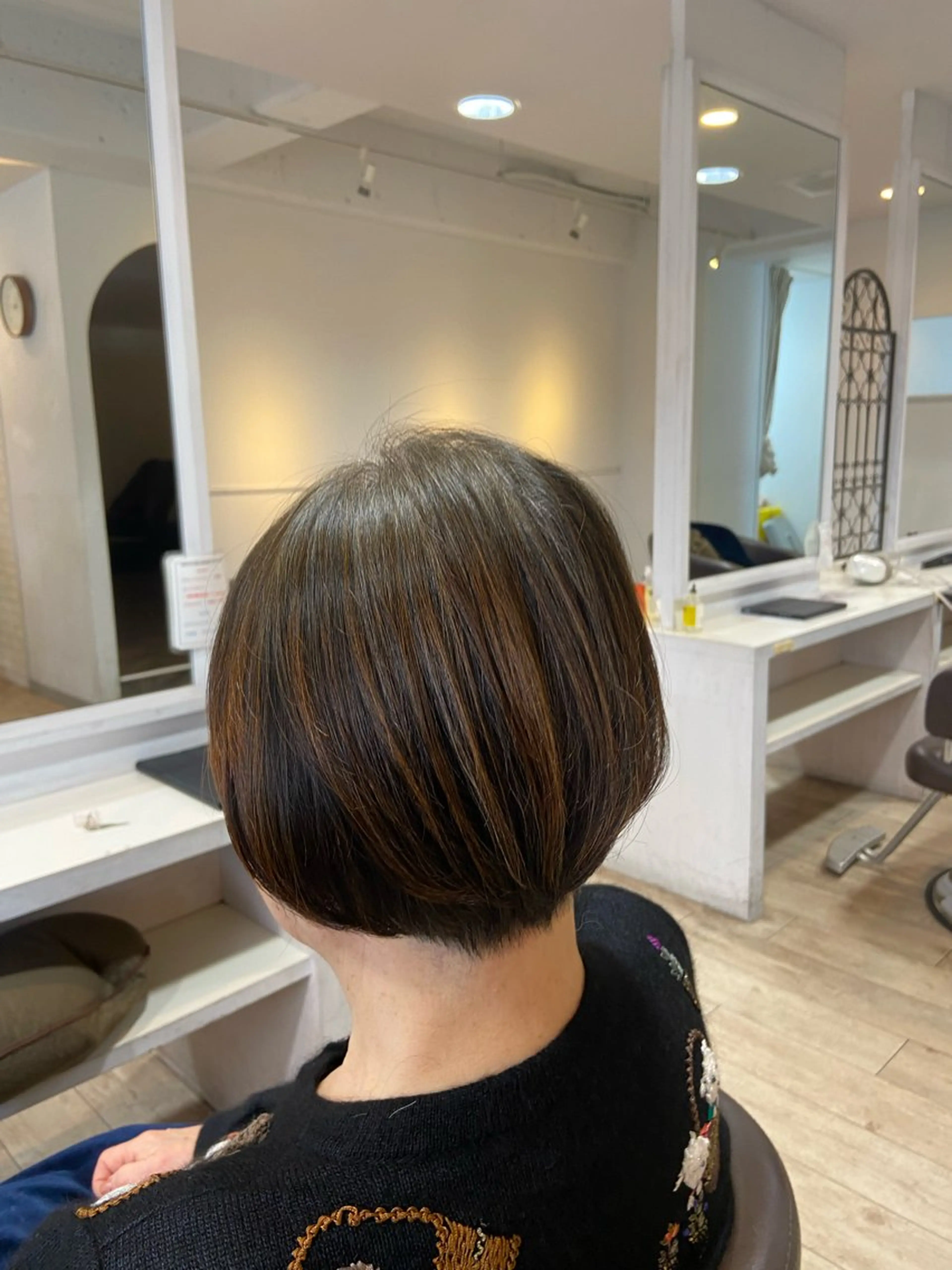 ショート ショートヘア カット パーマ waves所属・波川 幸功のヘアスタイル
