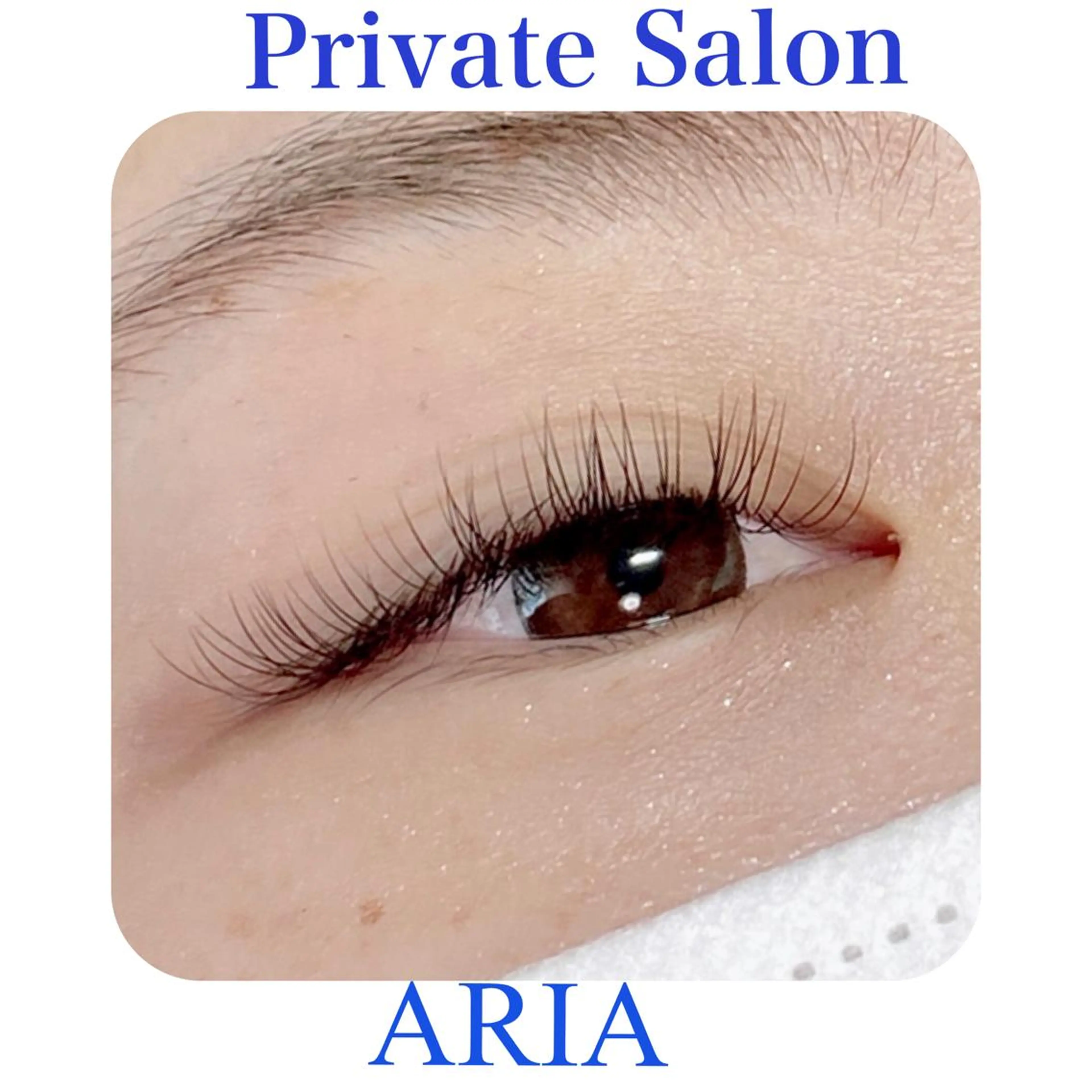 マツエク・マツパ フラットラッシュ マツエク ARIAプライベート サロン五反田のマツエク・マツパデザイン