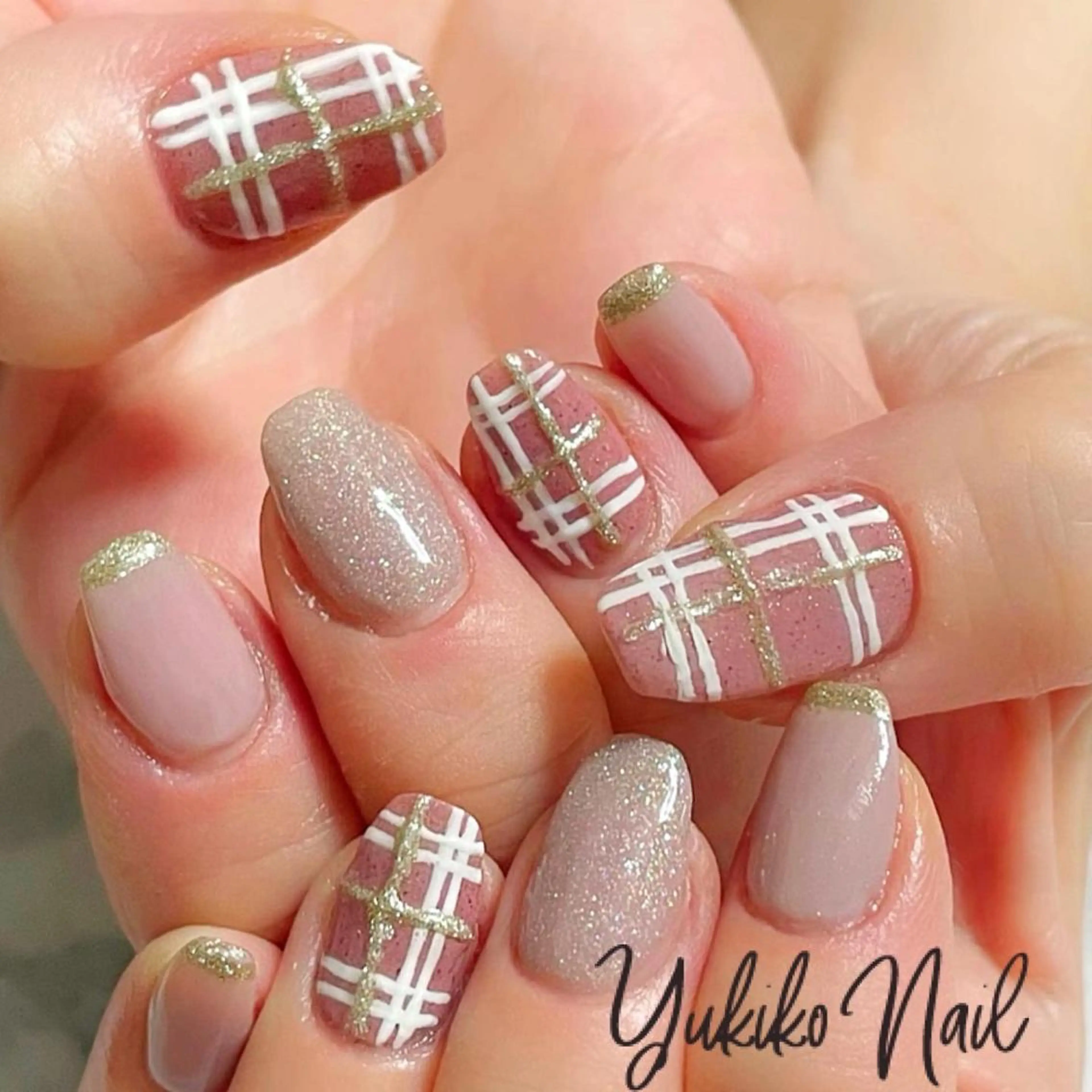 ネイル 持ち込み ぷっくりネイル ハンドネイル ユキコ ネイルのネイルデザイン