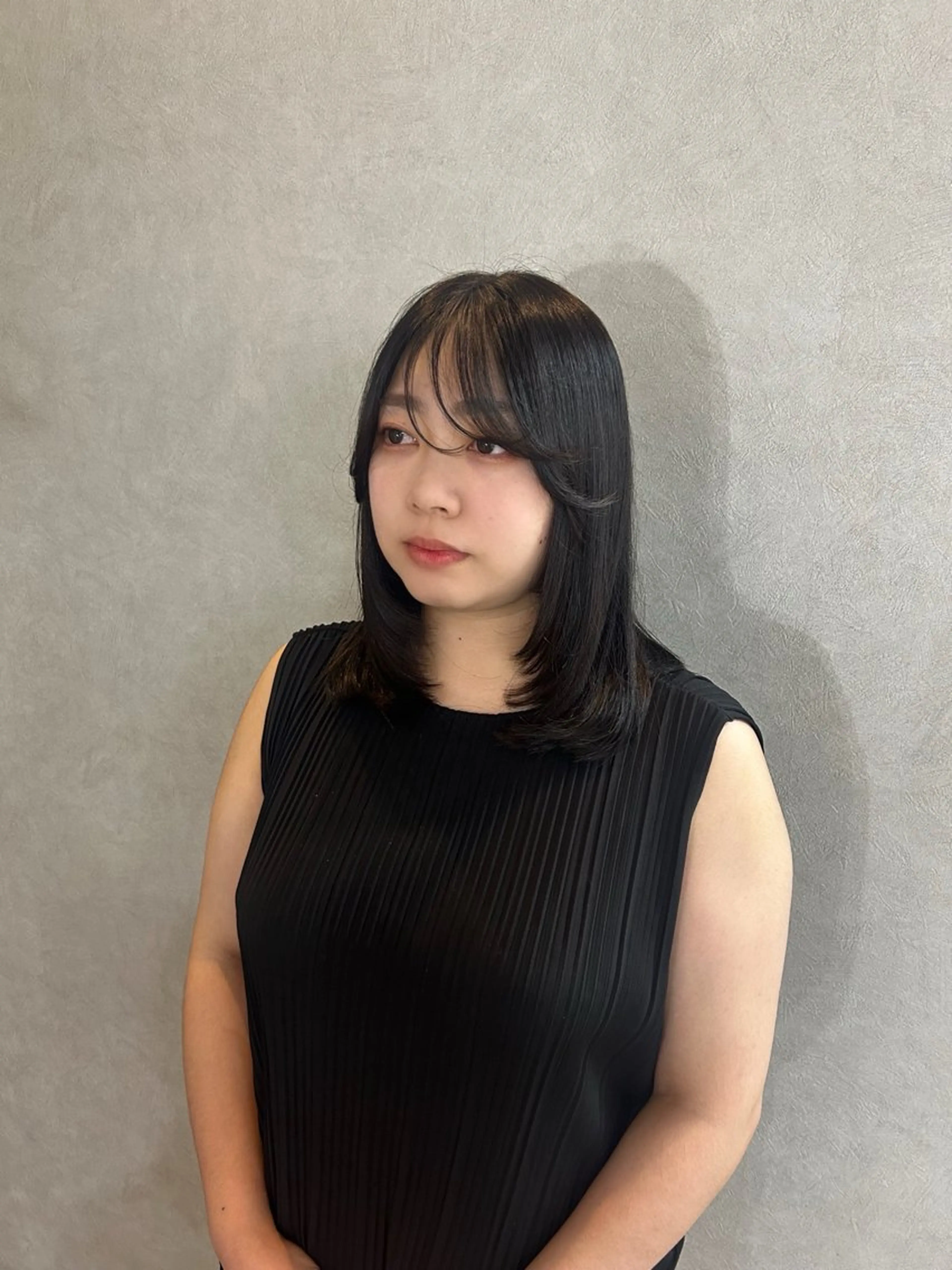 ミディアム モテ髪美容師♡ ひなたのヘアスタイル