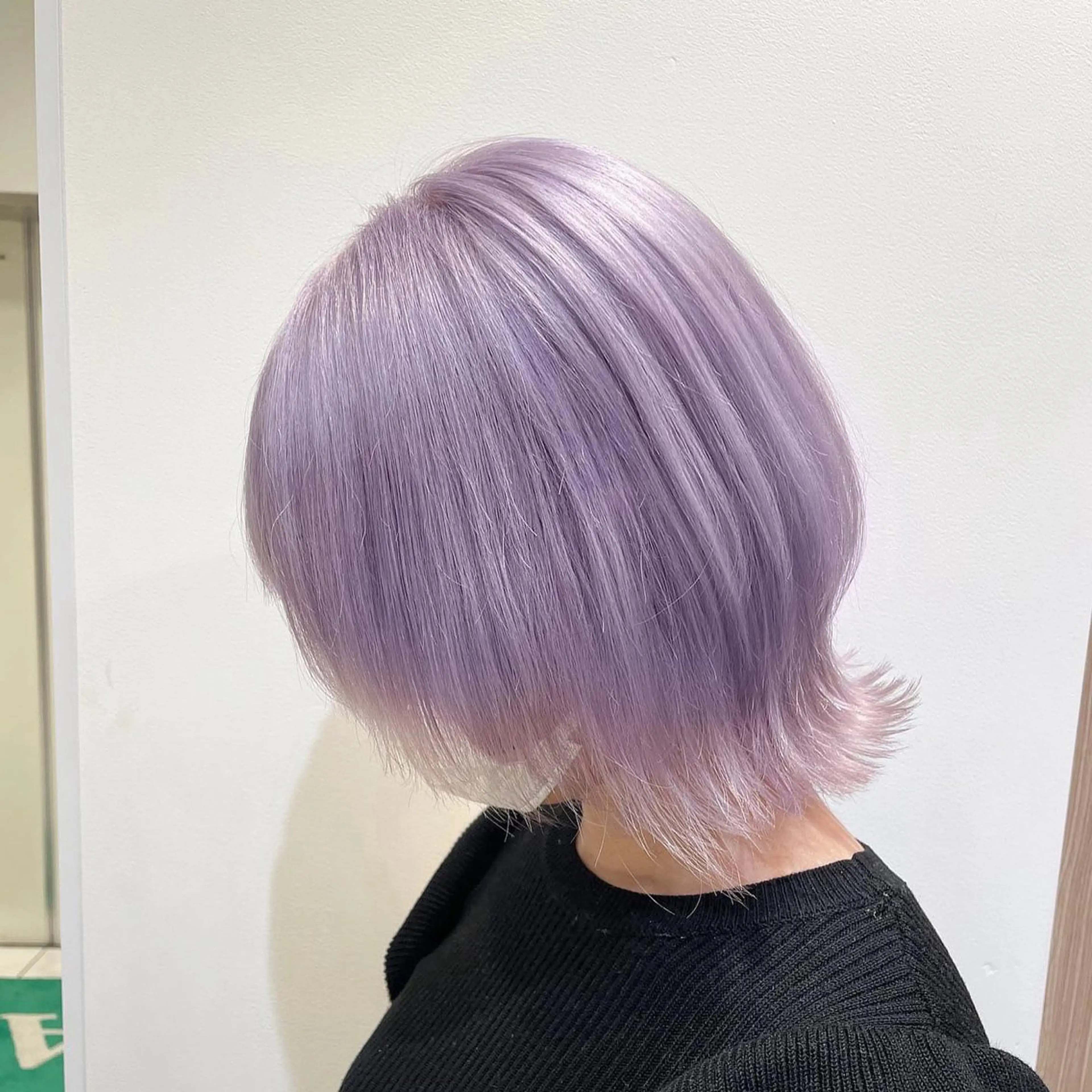 カラー 長尾菜々美🐰 ／ハイトーンカラーのヘアスタイル