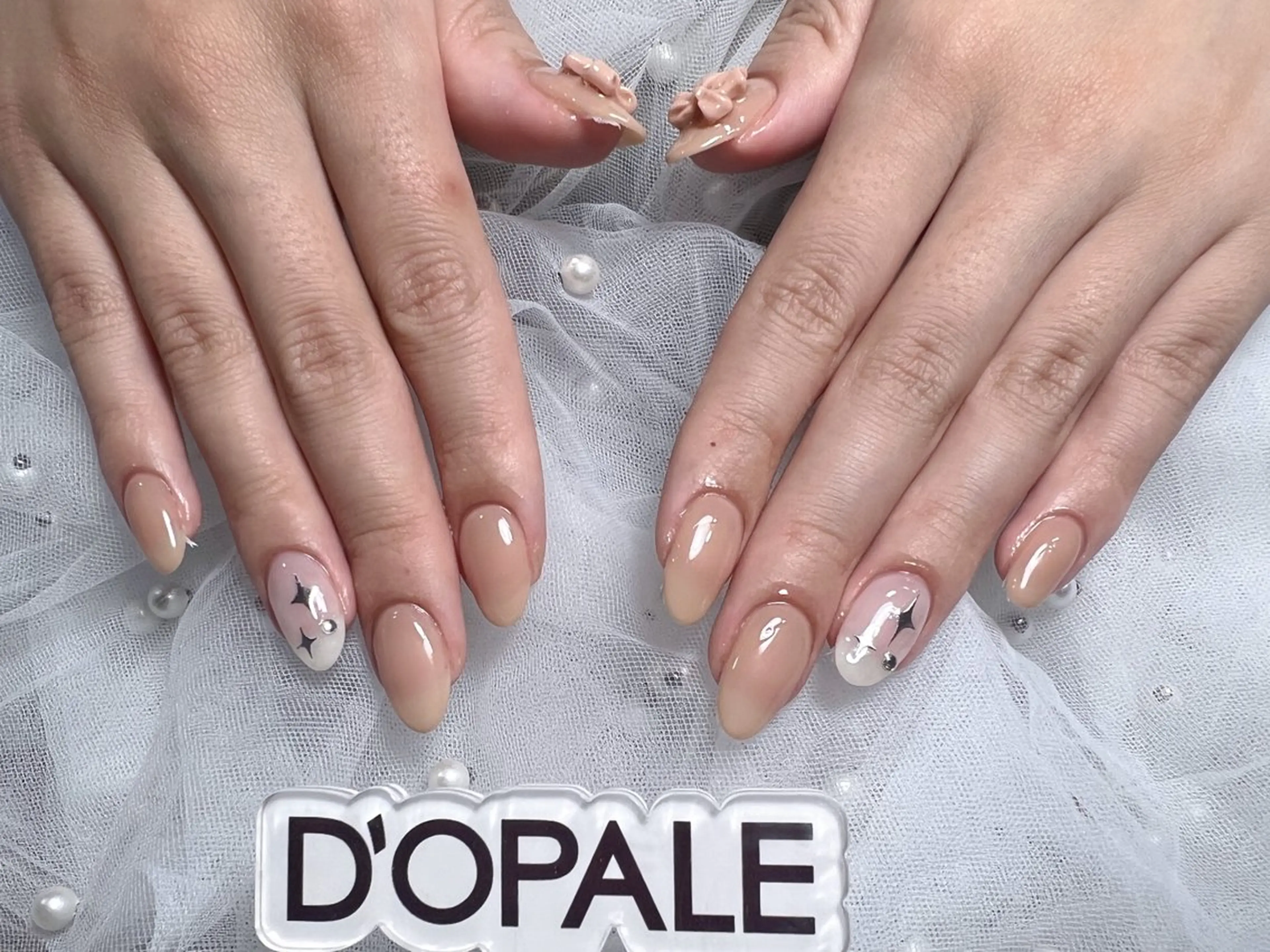 ネイル ハンドネイル D‘OPALEサロン所属・長さ出し専門店 上野kkのネイルデザイン