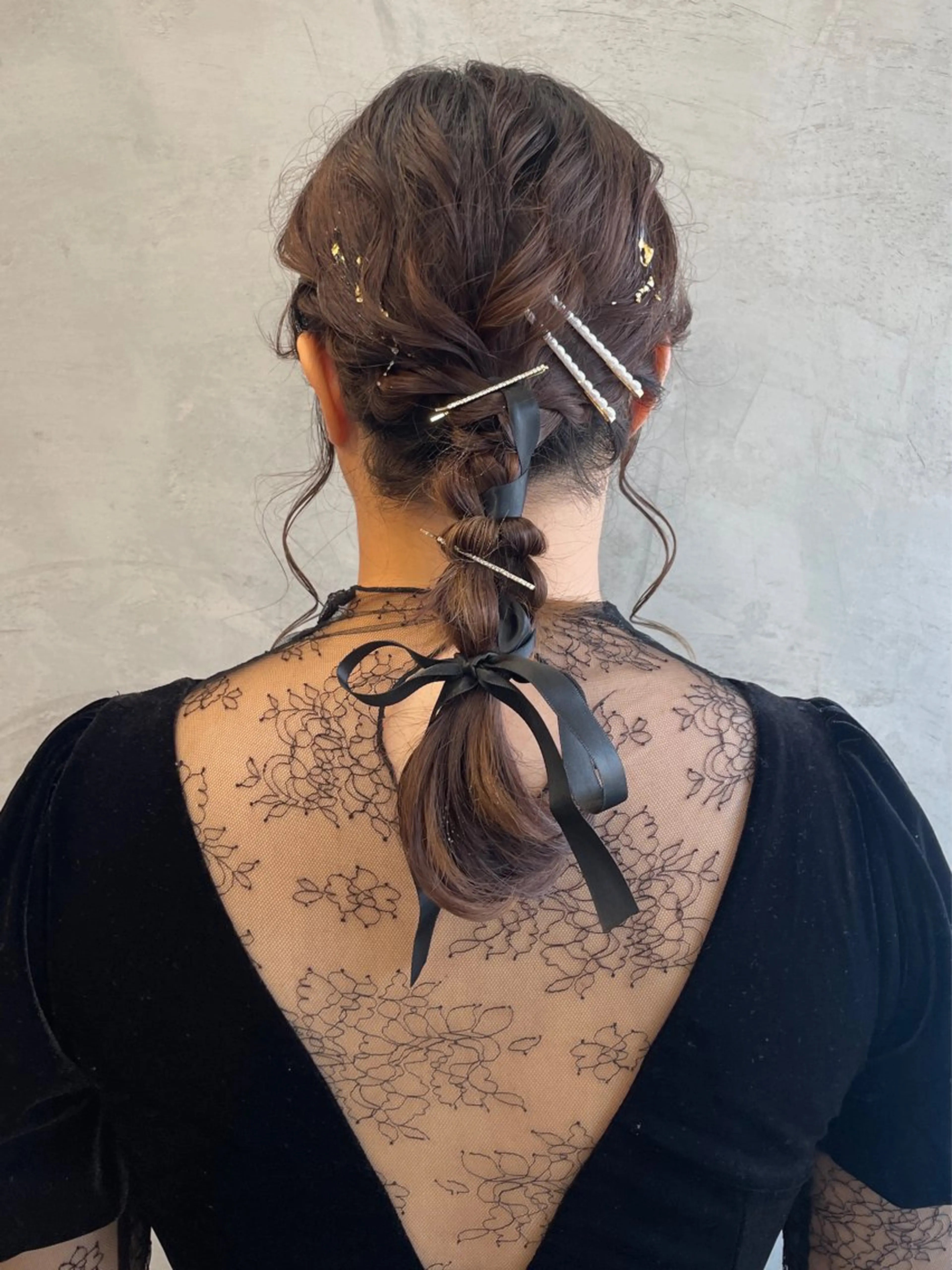 ヘアアレンジ ヘアセット 博多ブリーチ /Ririkaのヘアスタイル