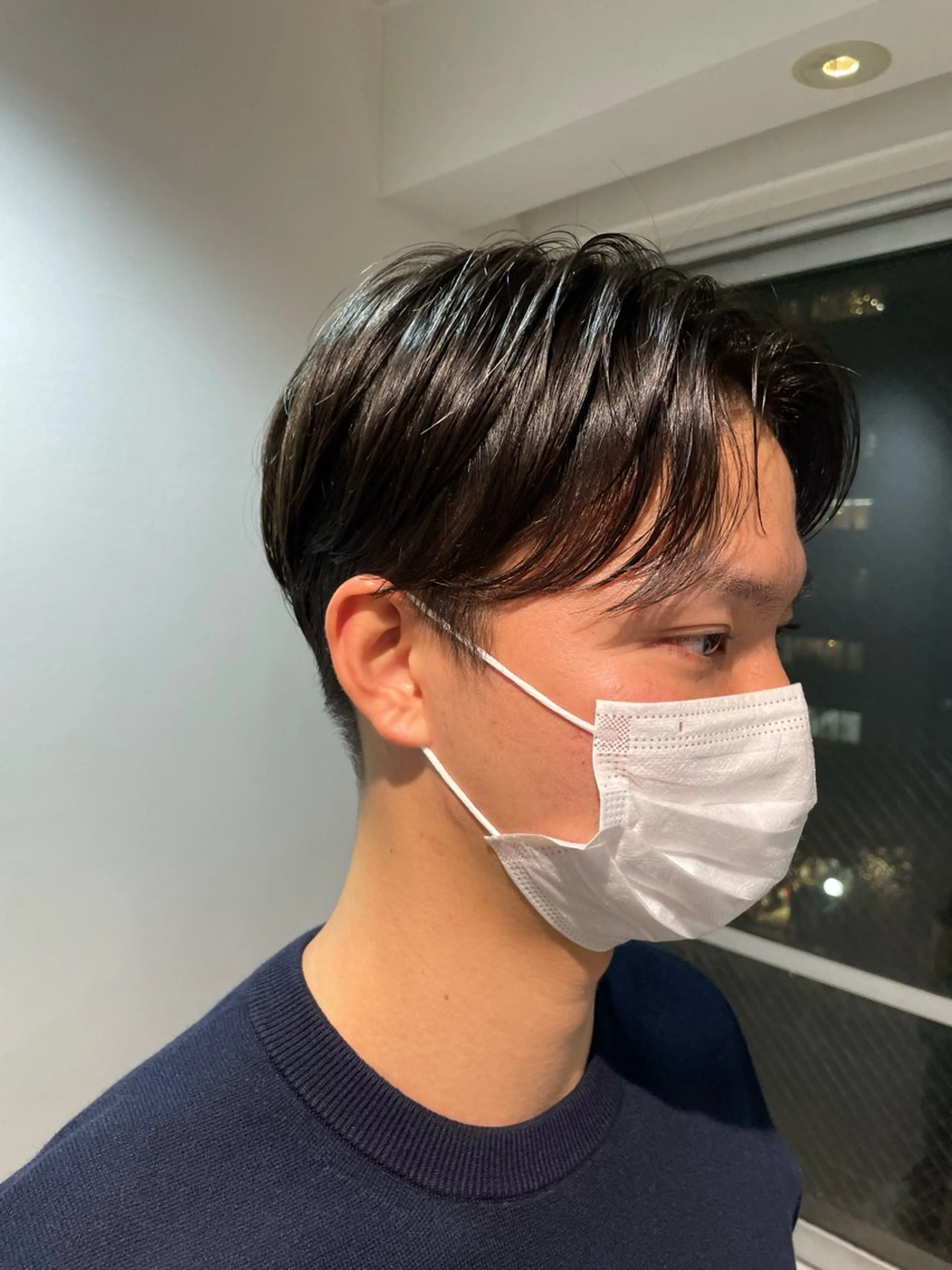 ショート カラー パーマ メンズ 似合わせ特化 /馬場 翼のヘアスタイル