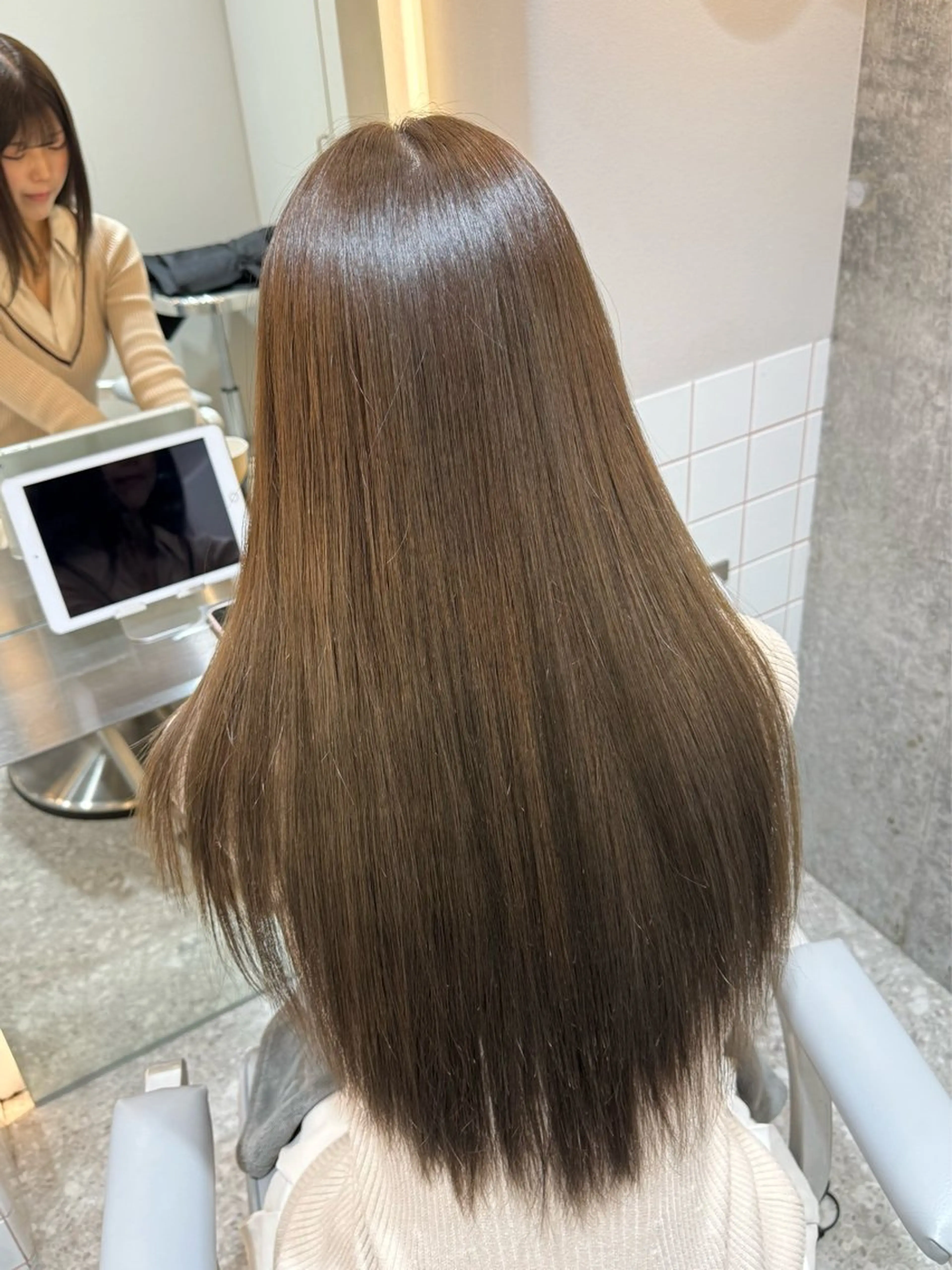 カラー ヘアカラー トリートメント 新宿/透明感艶カラー 🫧✨️/miriaのヘアスタイル