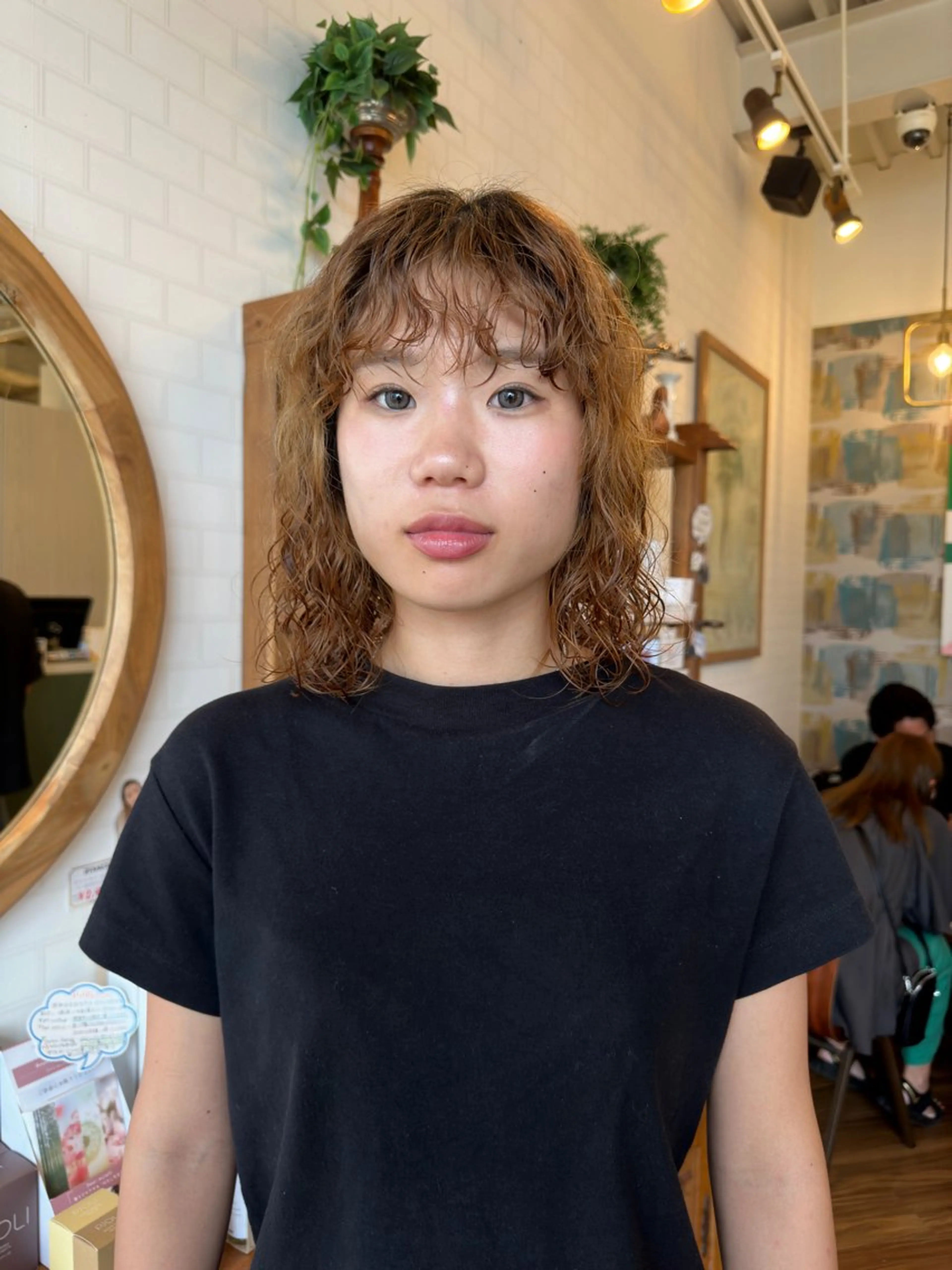 ミディアム ミディアムパーマ 加藤 大河のヘアスタイル