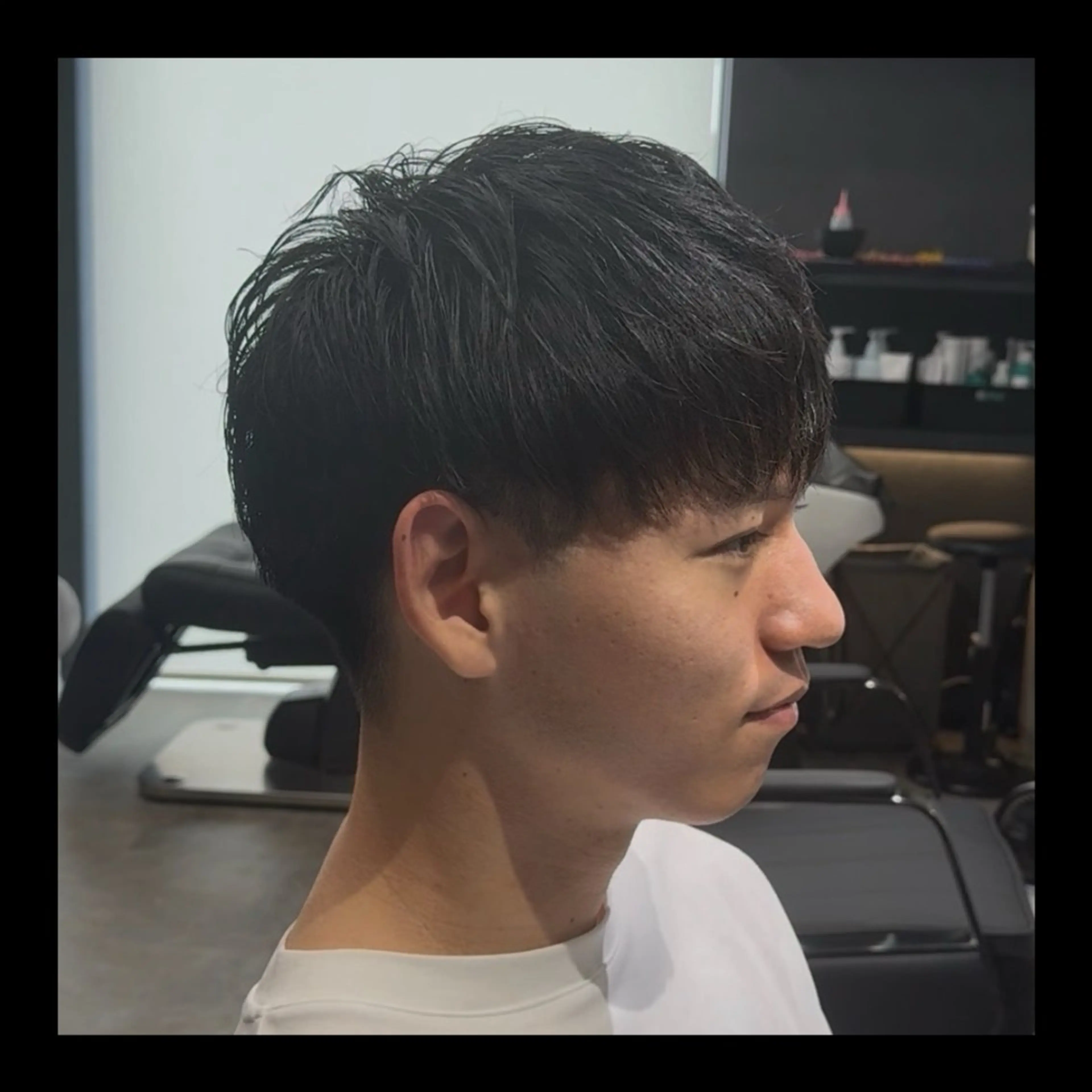 ミディアム STAYGメンズ上野 大河のヘアスタイル