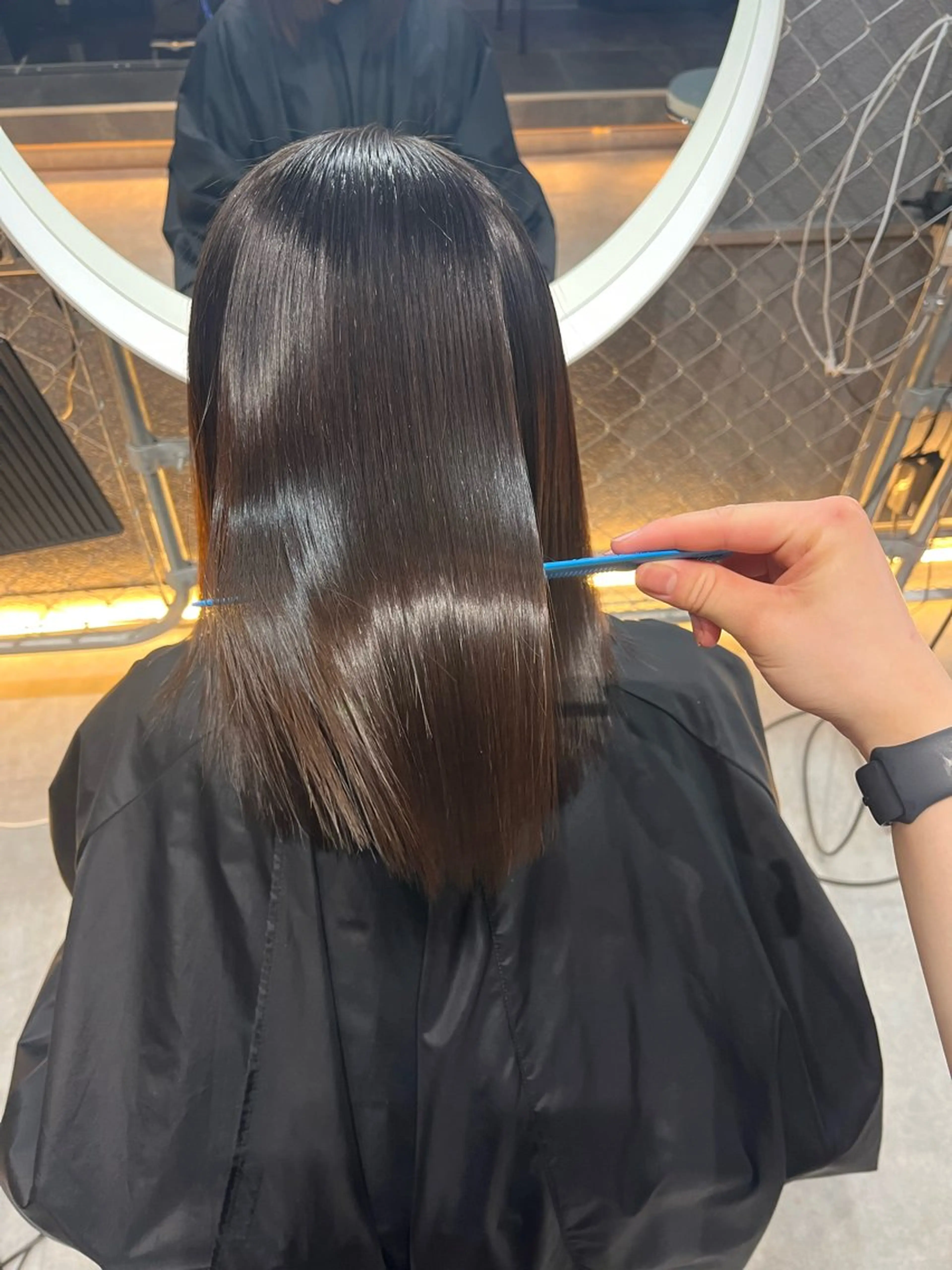 パーマ 髪質改善 縮毛矯正 縮毛矯正 トリートメント cocoon sayuのヘアスタイル