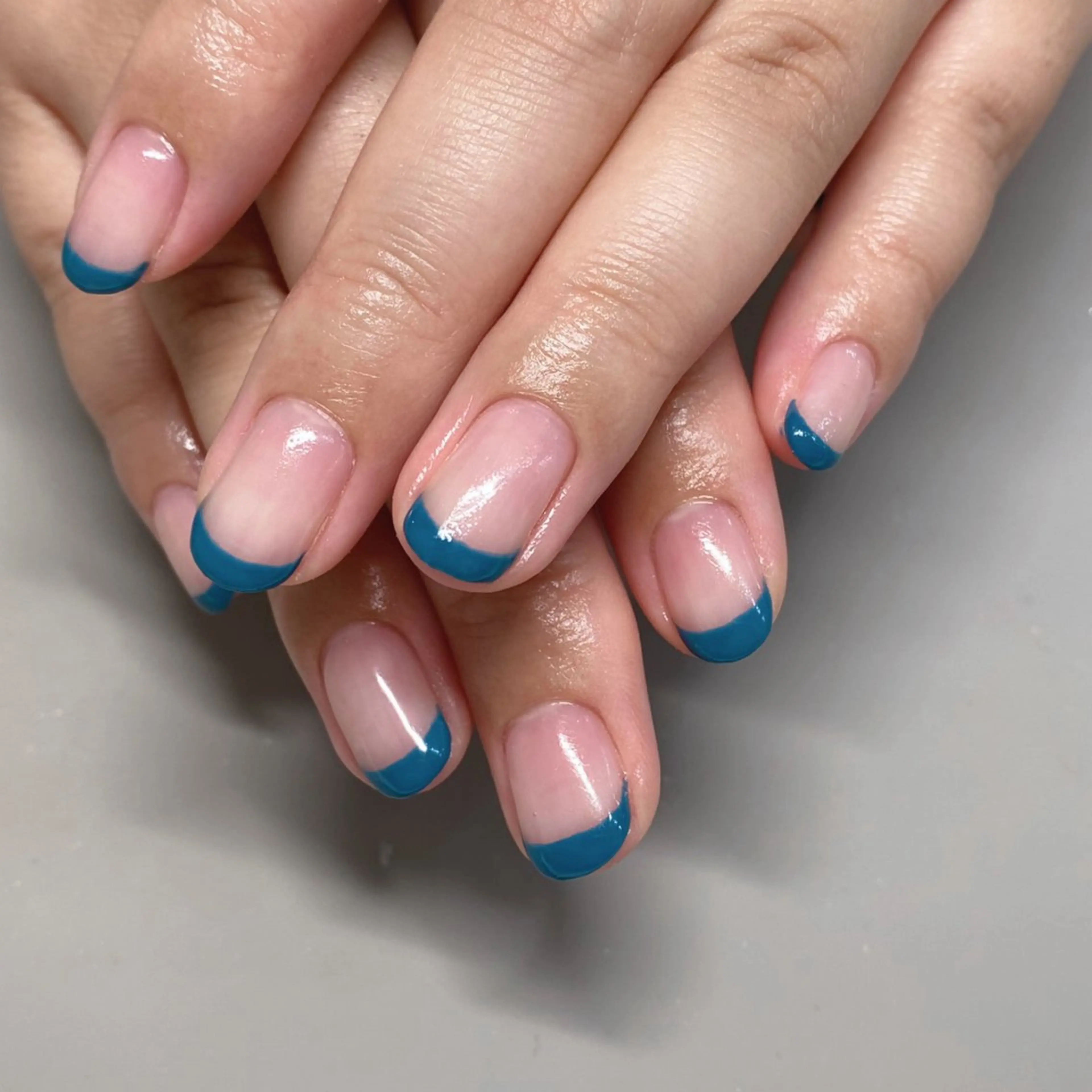 ネイル 艶/マグネット/網紅 /韓国/岩下りほのネイルデザイン