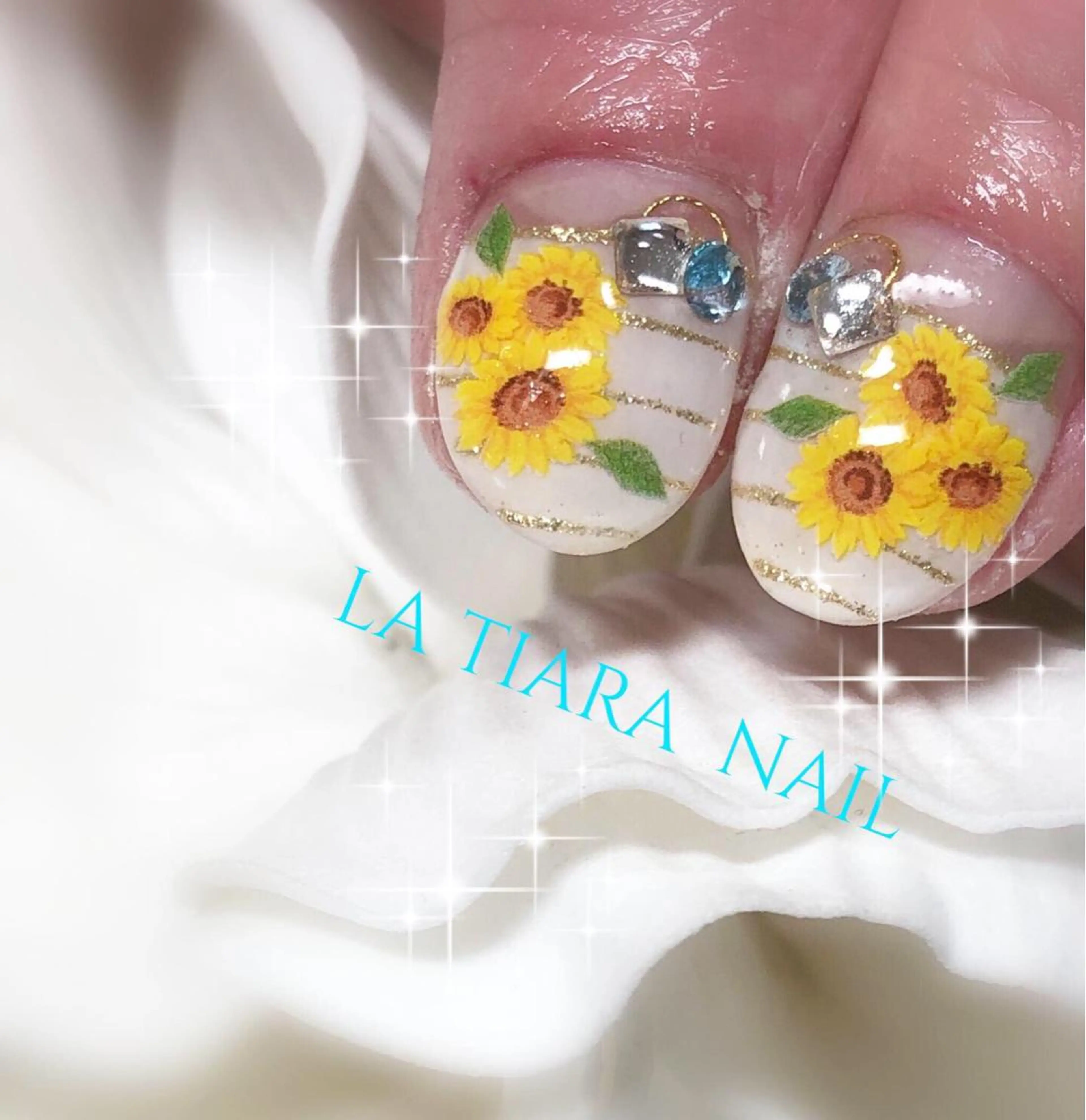 ネイル ハンドネイル Blue bird  nailのネイルデザイン