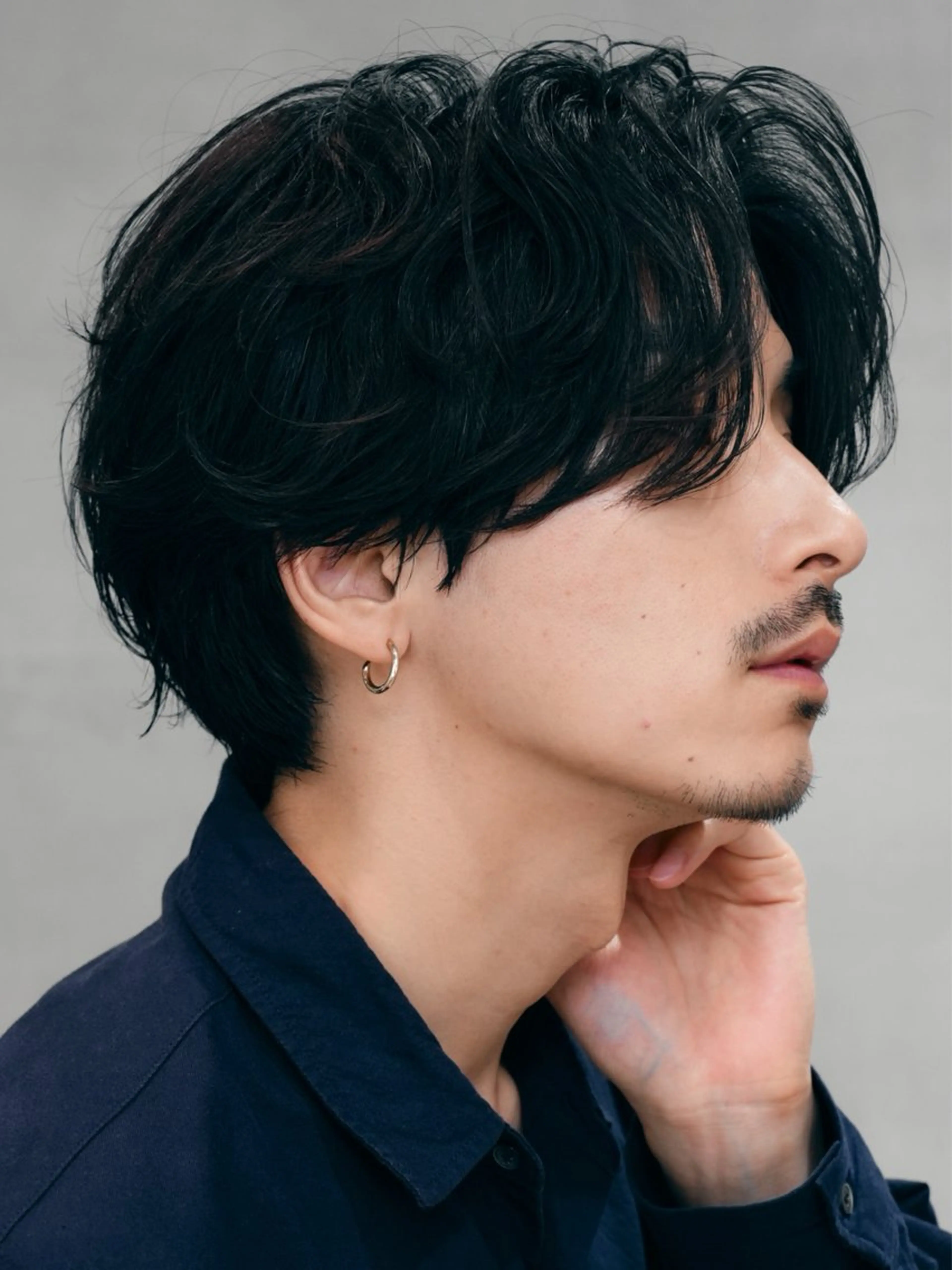 ショート パーマ メンズ フェザーパーマ メンズパーマ カット パーマ fifth天神/ メンズパーマ/広夢のヘアスタイル