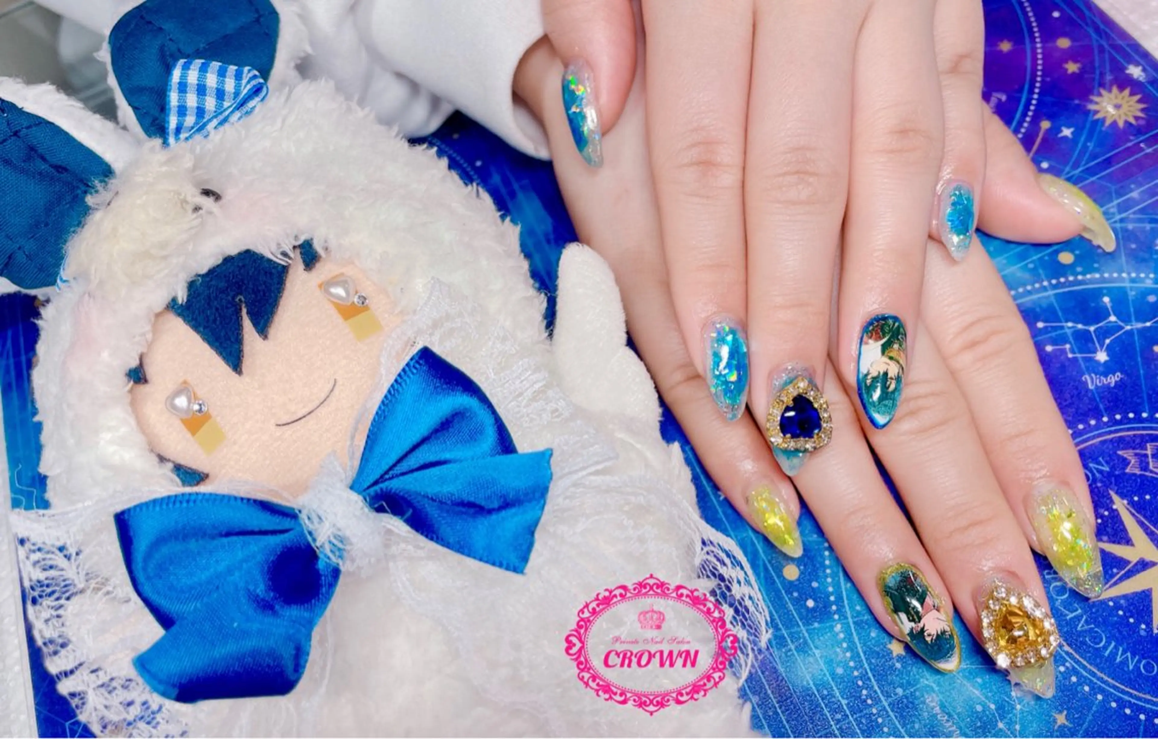 ネイル CROWN プライベートサロンのネイルデザイン