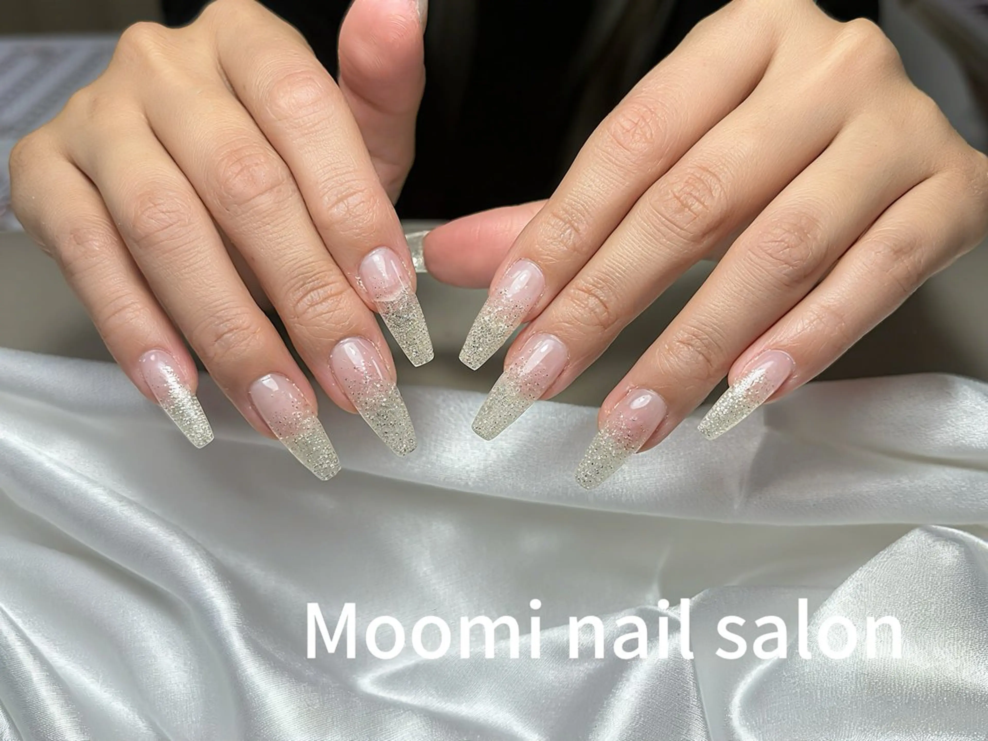 ロング ハンドネイル 長さだし専門店 Moominのネイルデザイン