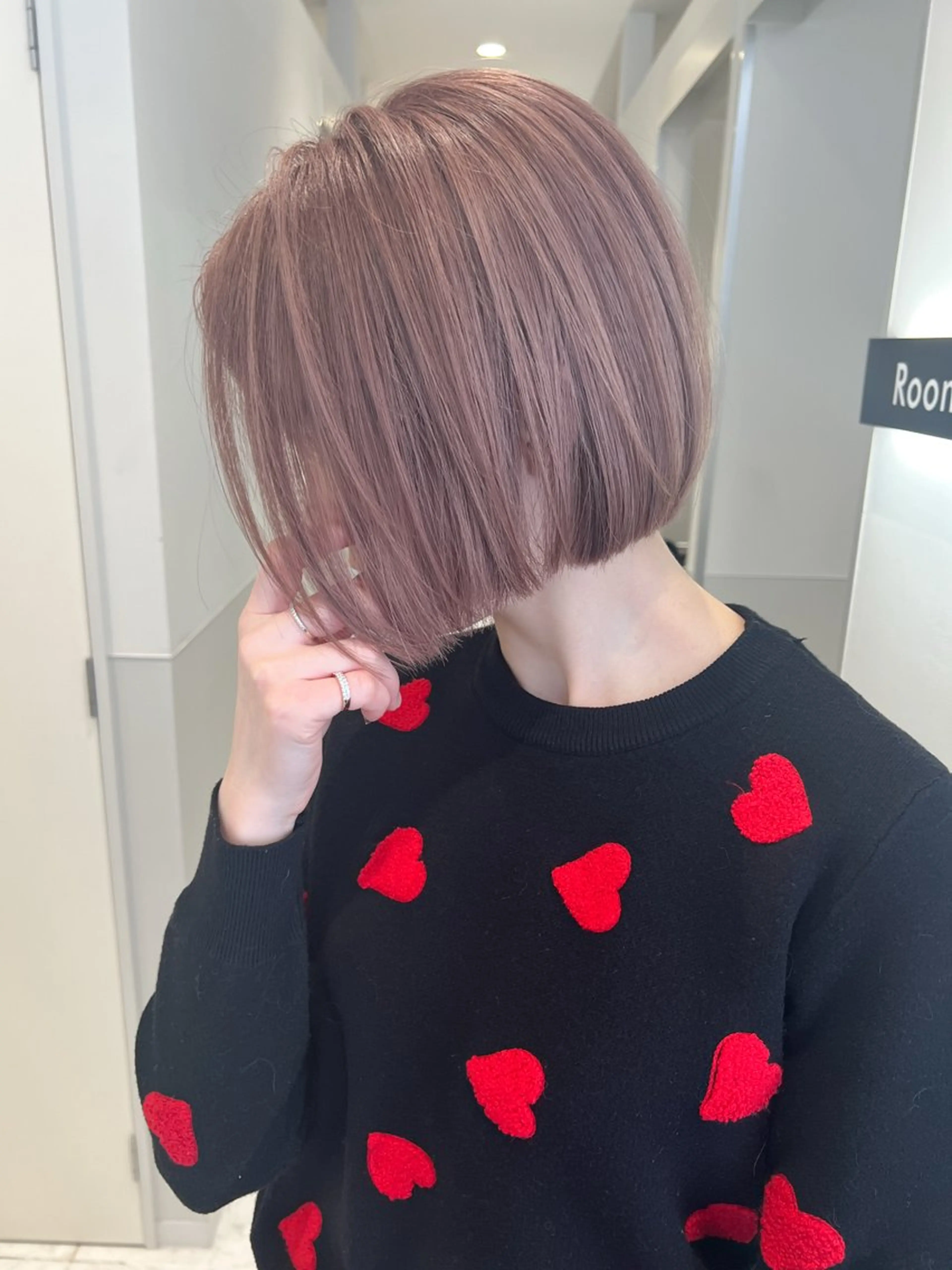 ミディアム ヘアカラー Ryuya RLINOのヘアスタイル