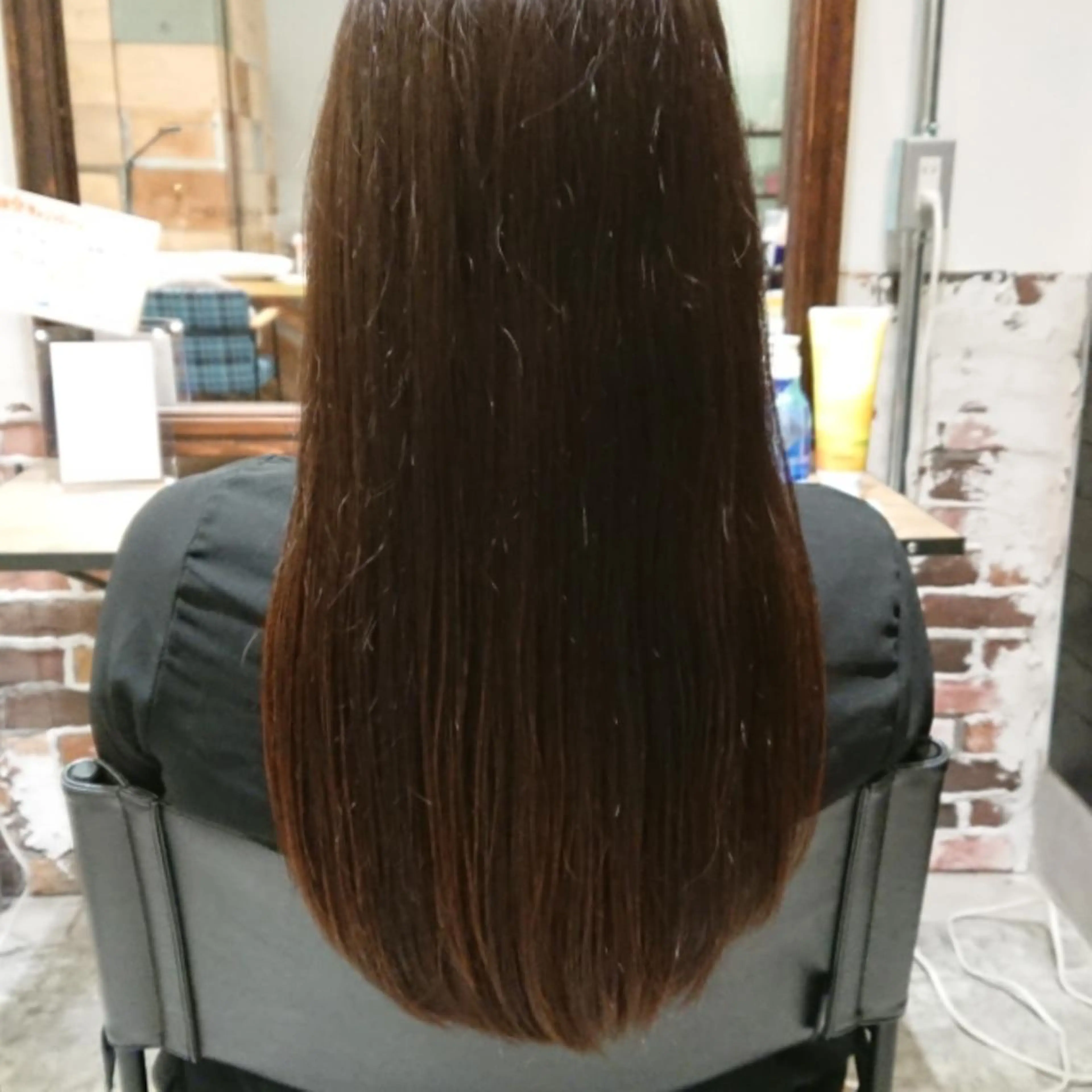 ロング 遠藤 恭子のヘアスタイル