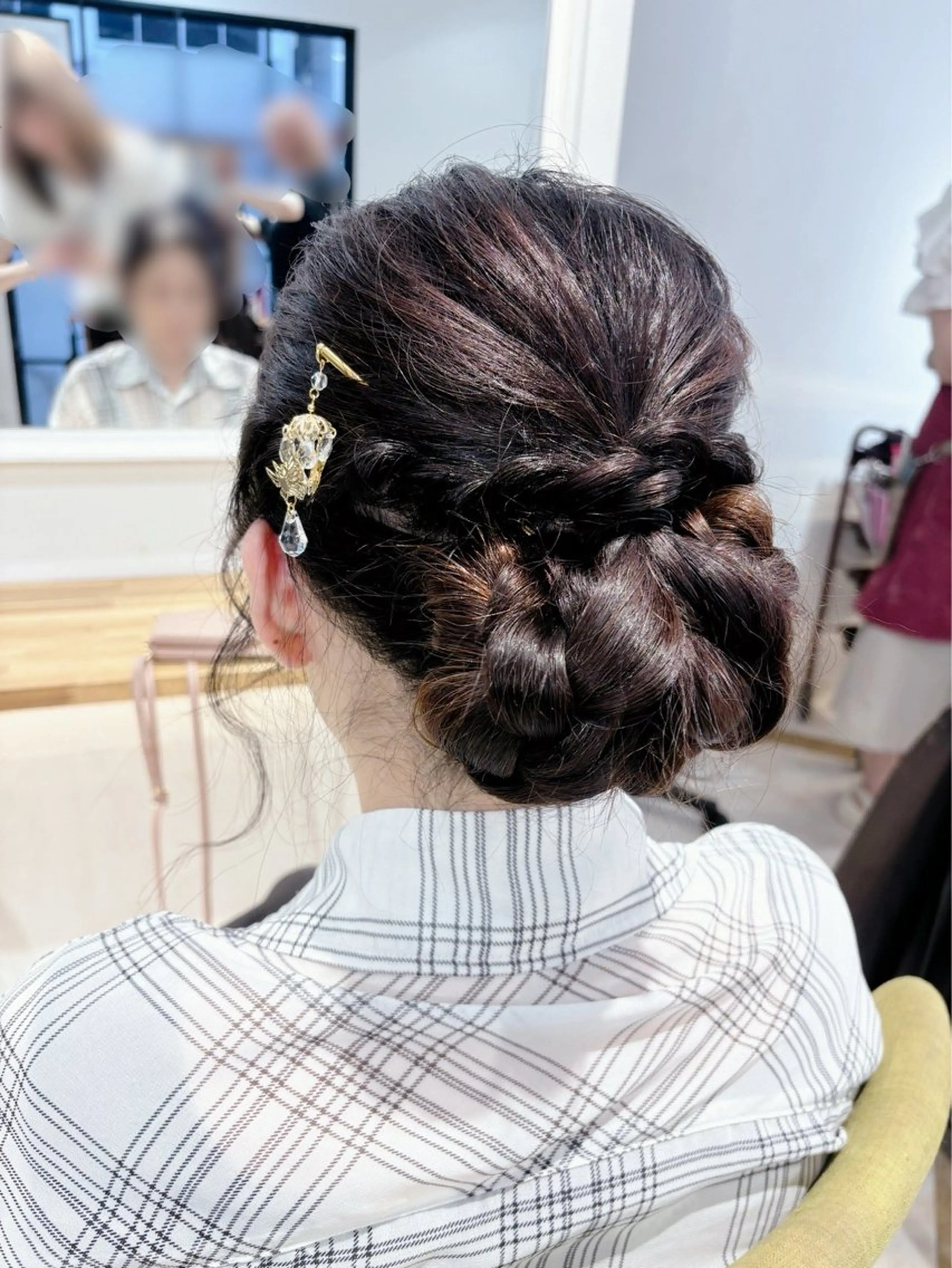 ヘアアレンジ 結婚式・ブライダル 🍒しの🍒 カット/艶カラーのヘアスタイル