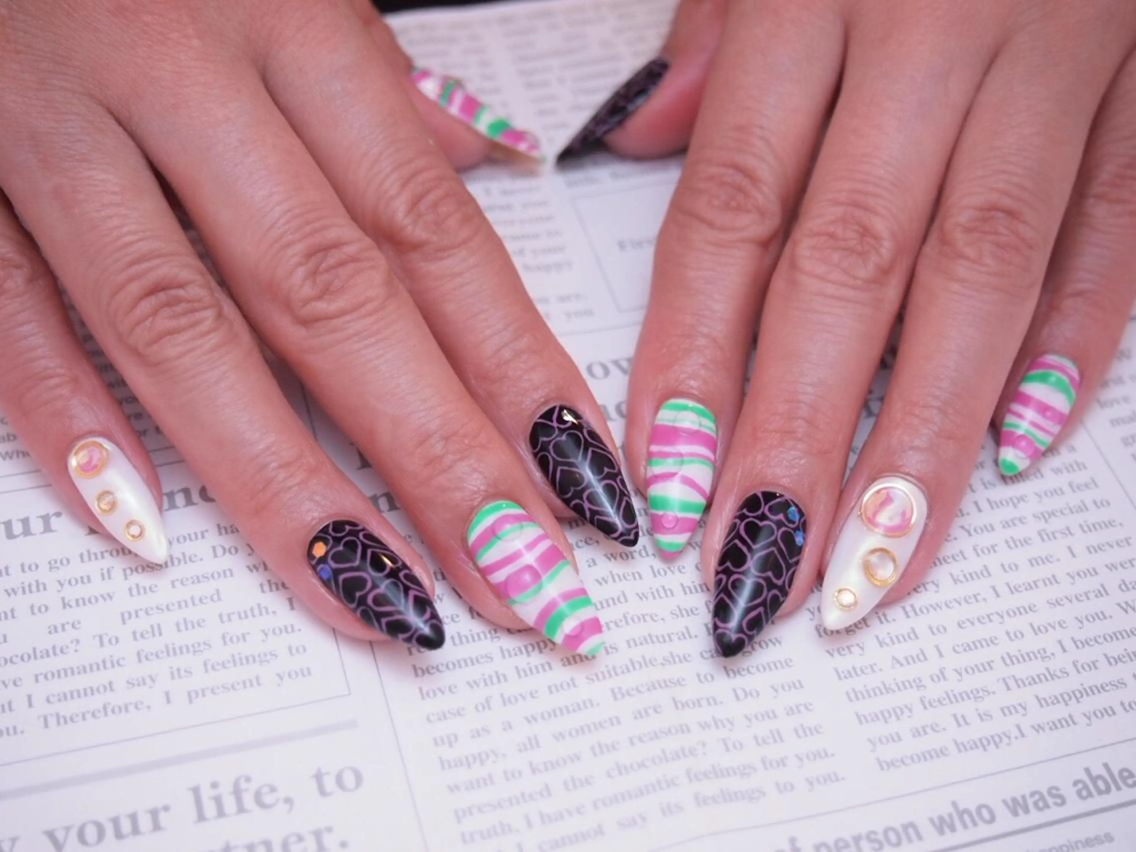 ネイル ハート NAIL'S MODAのネイルデザイン