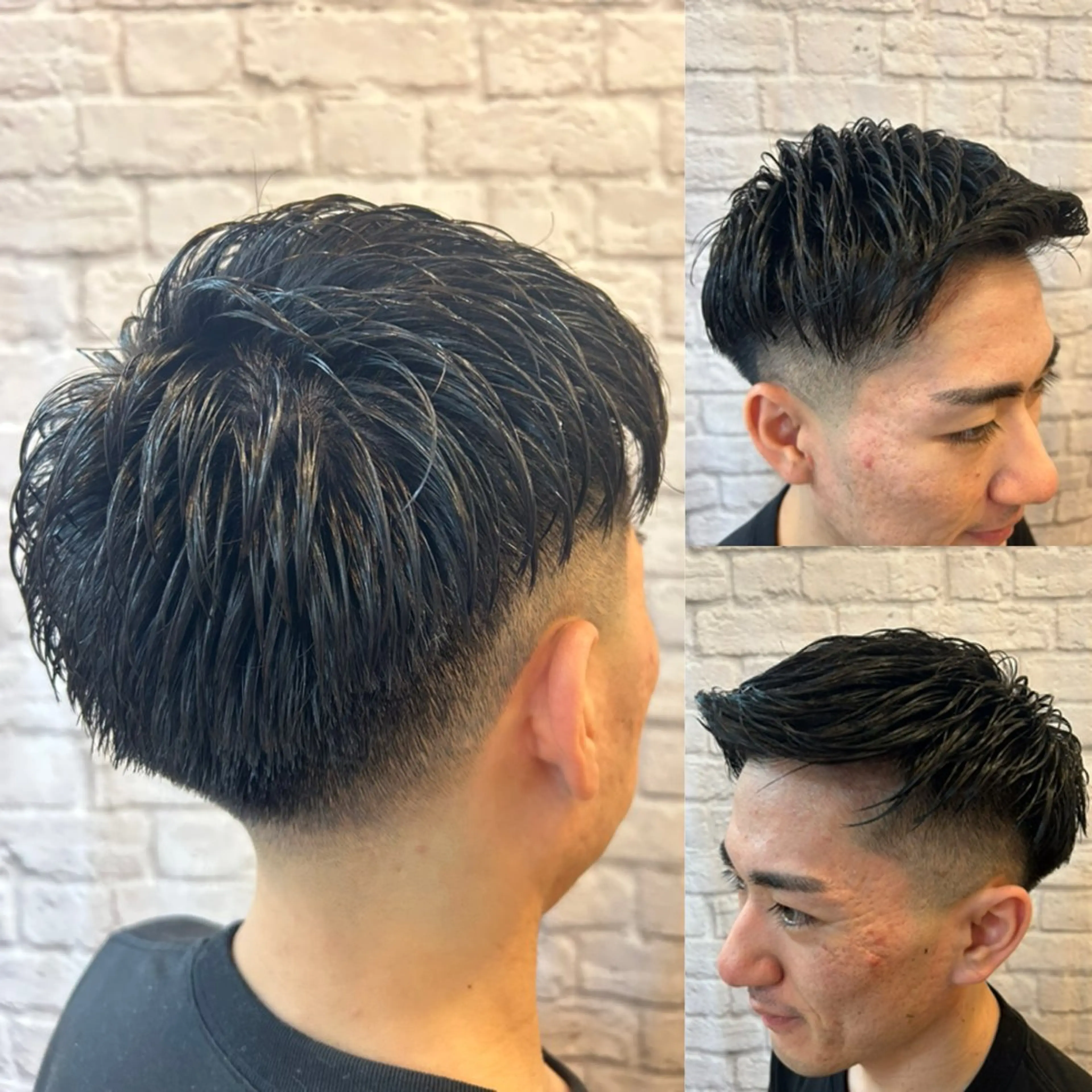 ミディアム Syunta Sato/佐藤駿太のヘアスタイル