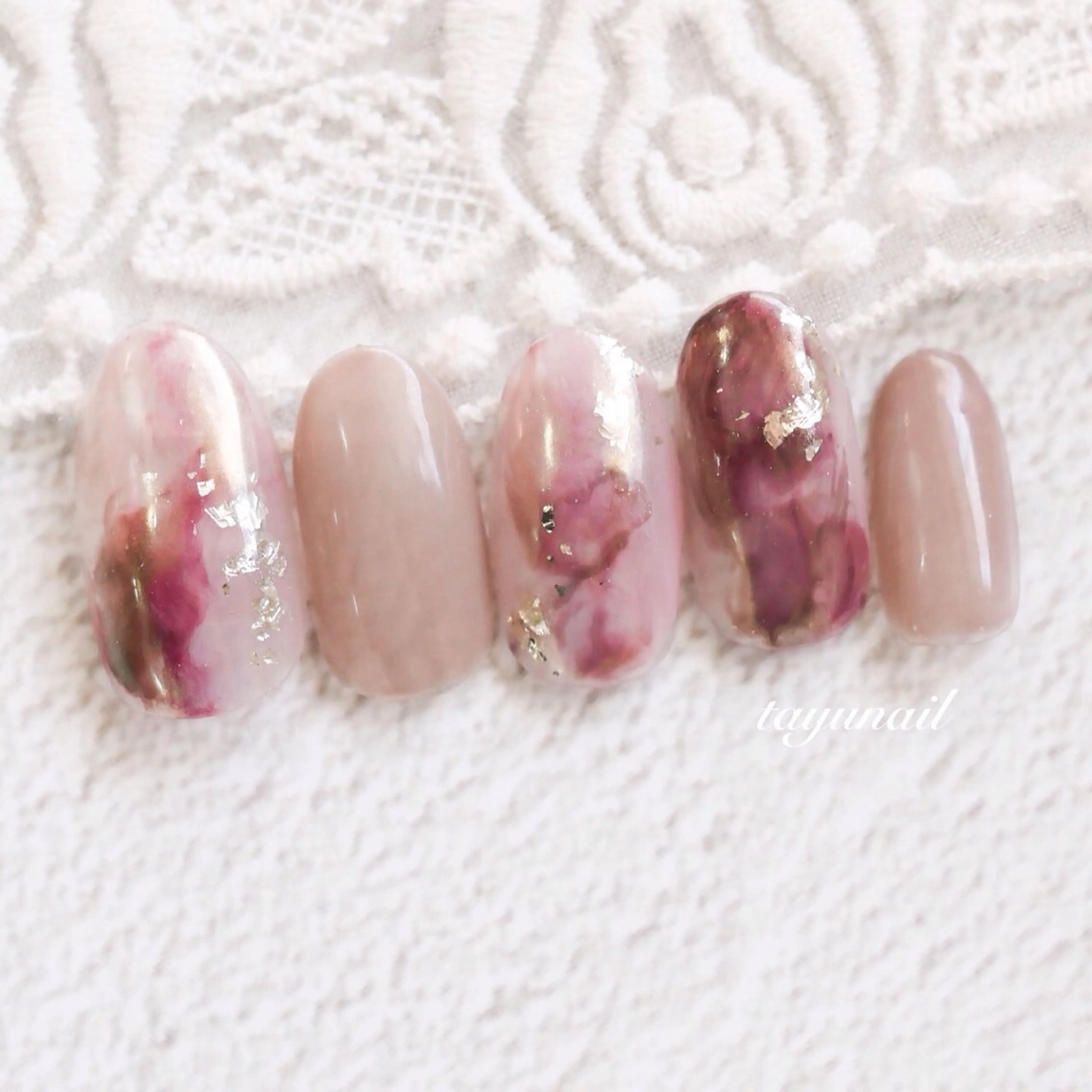 ネイル アートネイル ジェルネイル パラジェル ネイルサロン 【たゆnail】のネイルデザイン