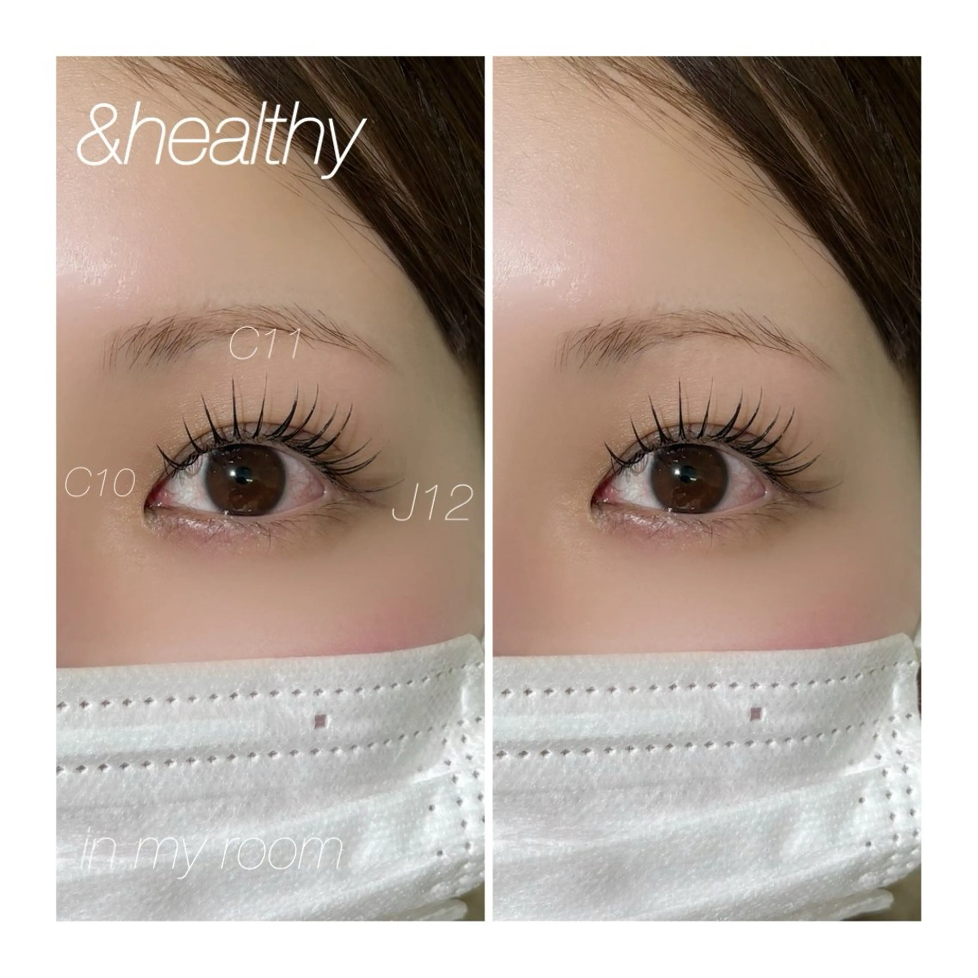 マツエク・マツパ マツエク ☽𝘀𝗵𝗶 𝘀𝗵𝗶☽のマツエク・マツパデザイン